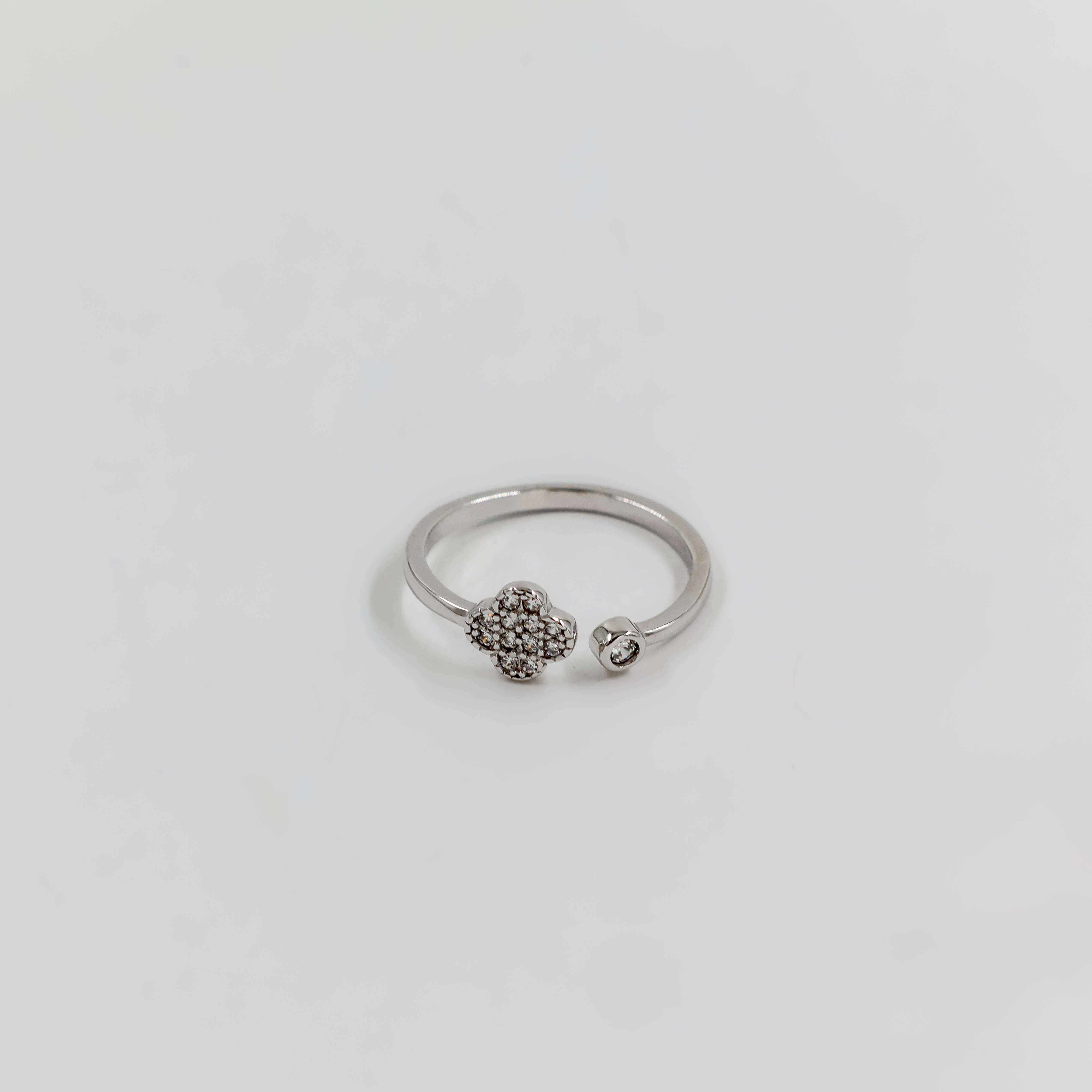 Clover Silver Toe Ring - Silver Toe Ring