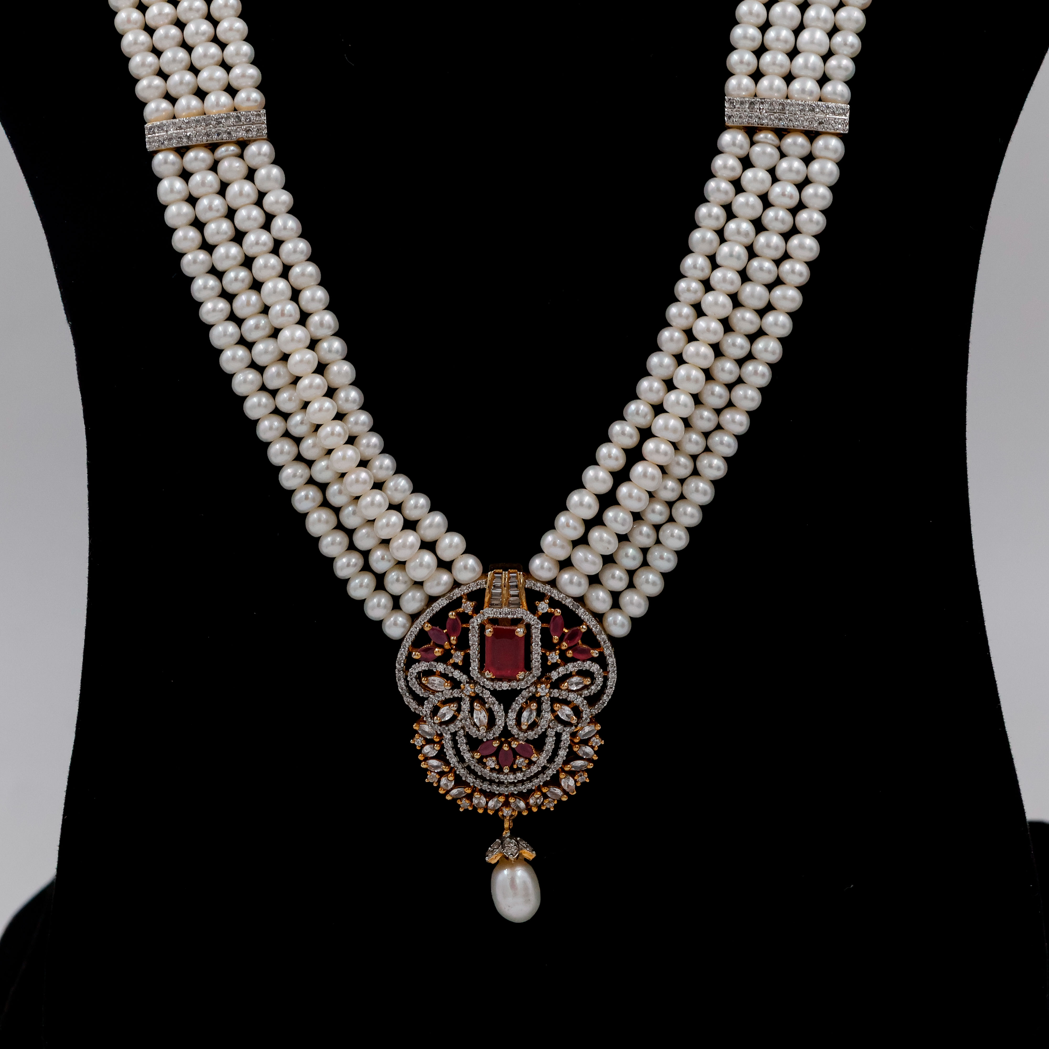 Temple Grace Pearl Set - 
