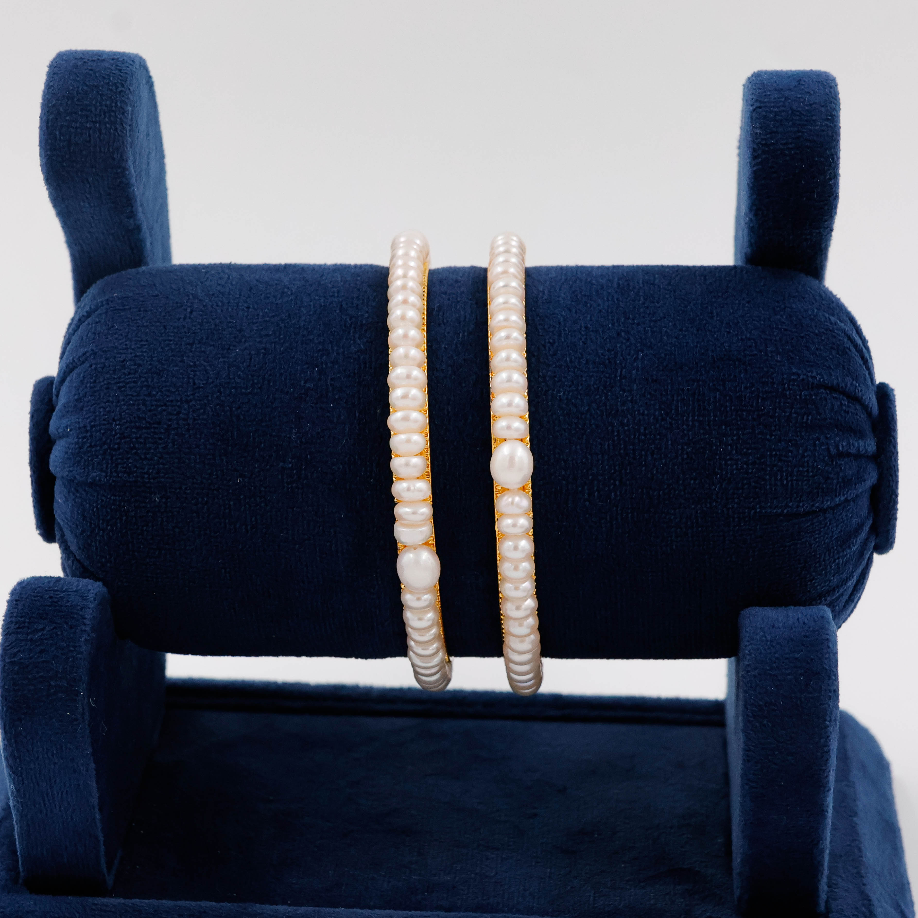 Elegance Pearl Bangles - 