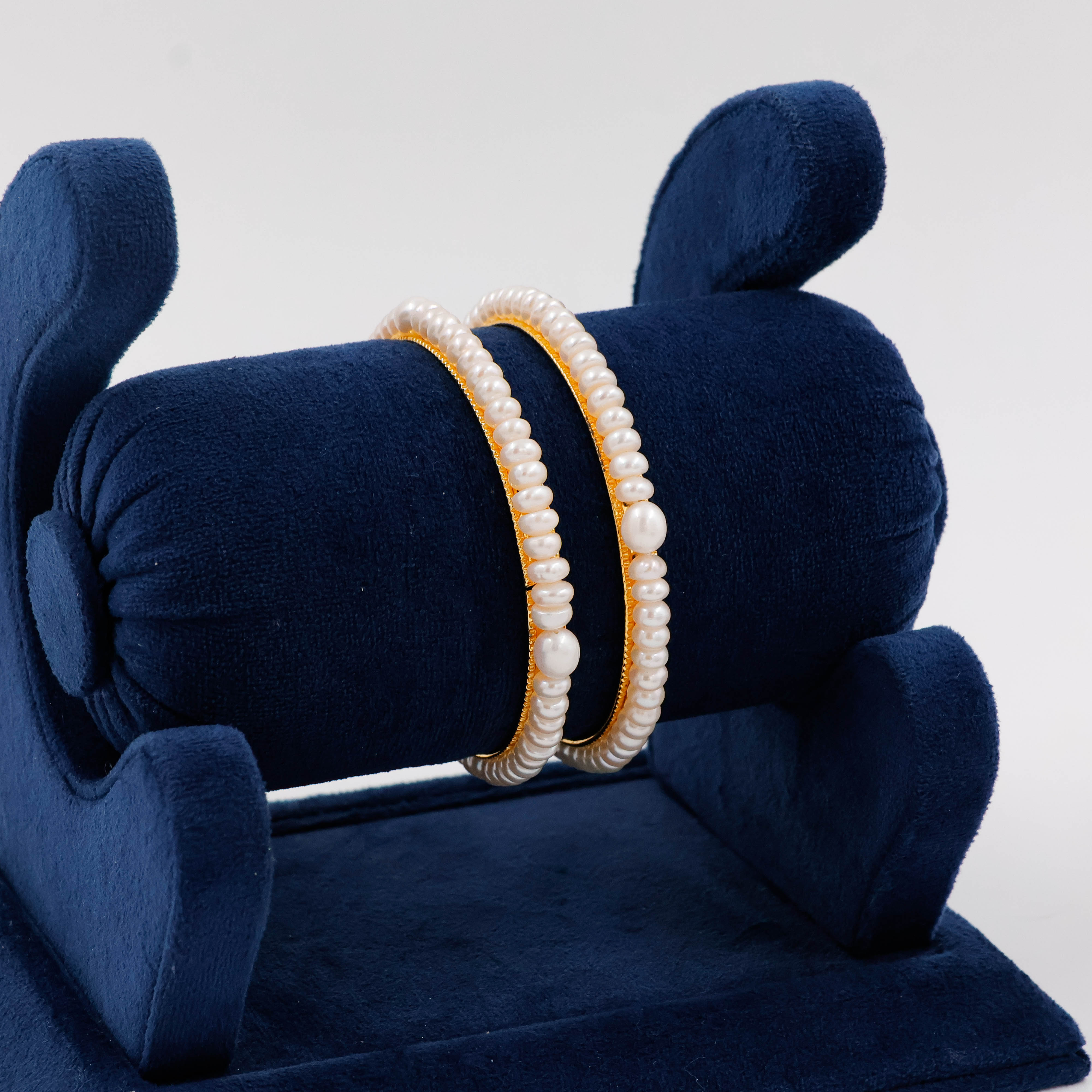 Elegance Pearl Bangles - 