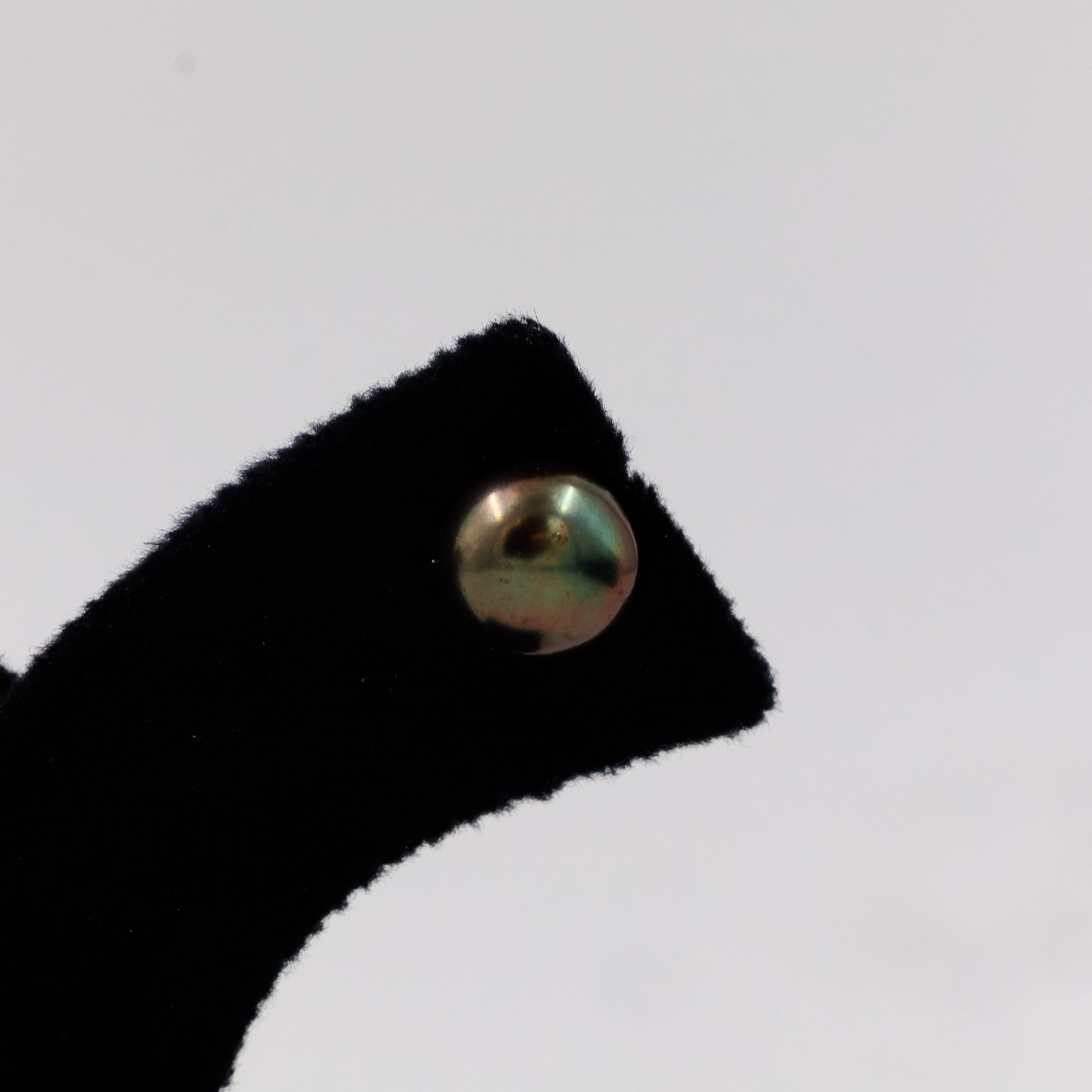Color Reflect Pearl Earrings - 