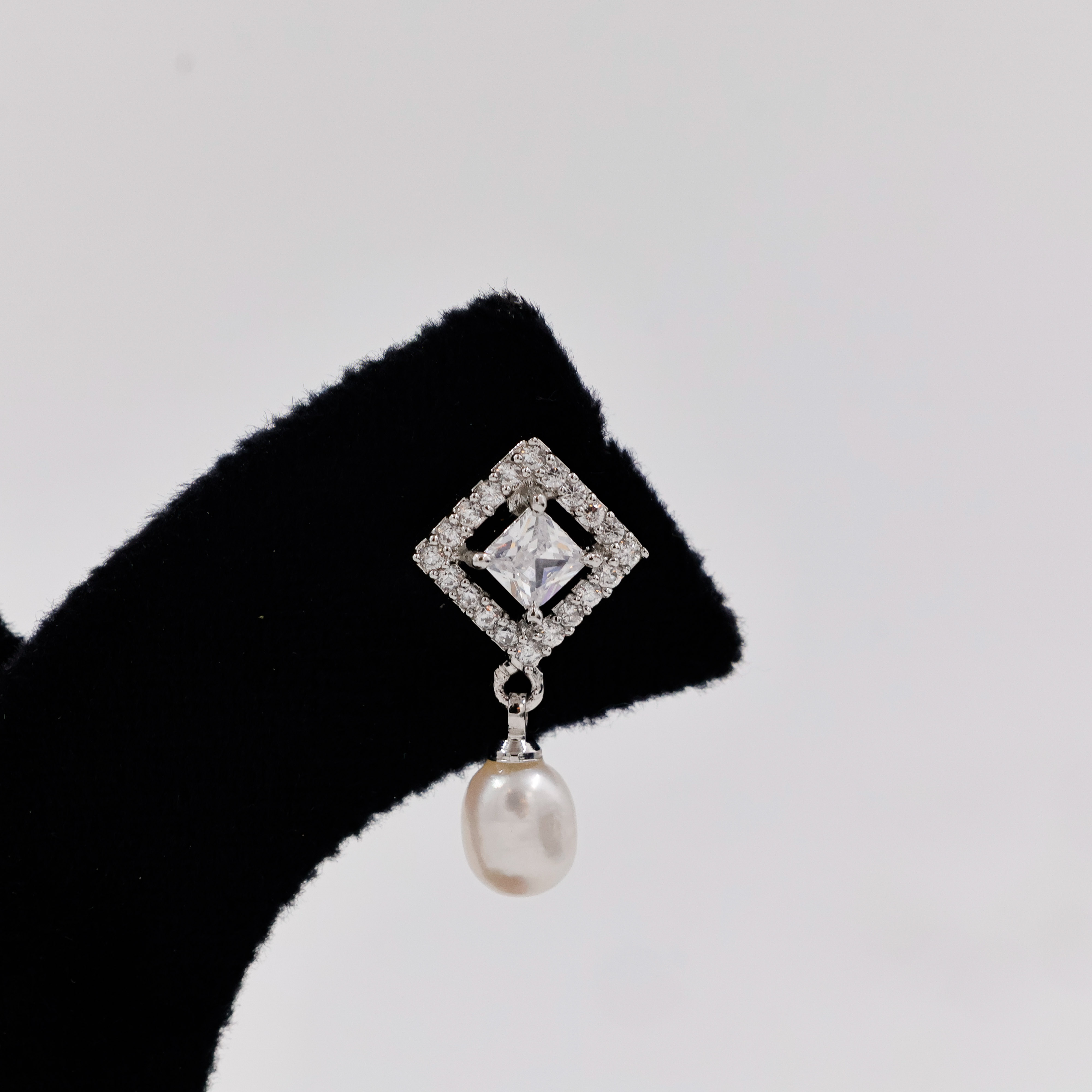 Bridal Pearl Earrings - 