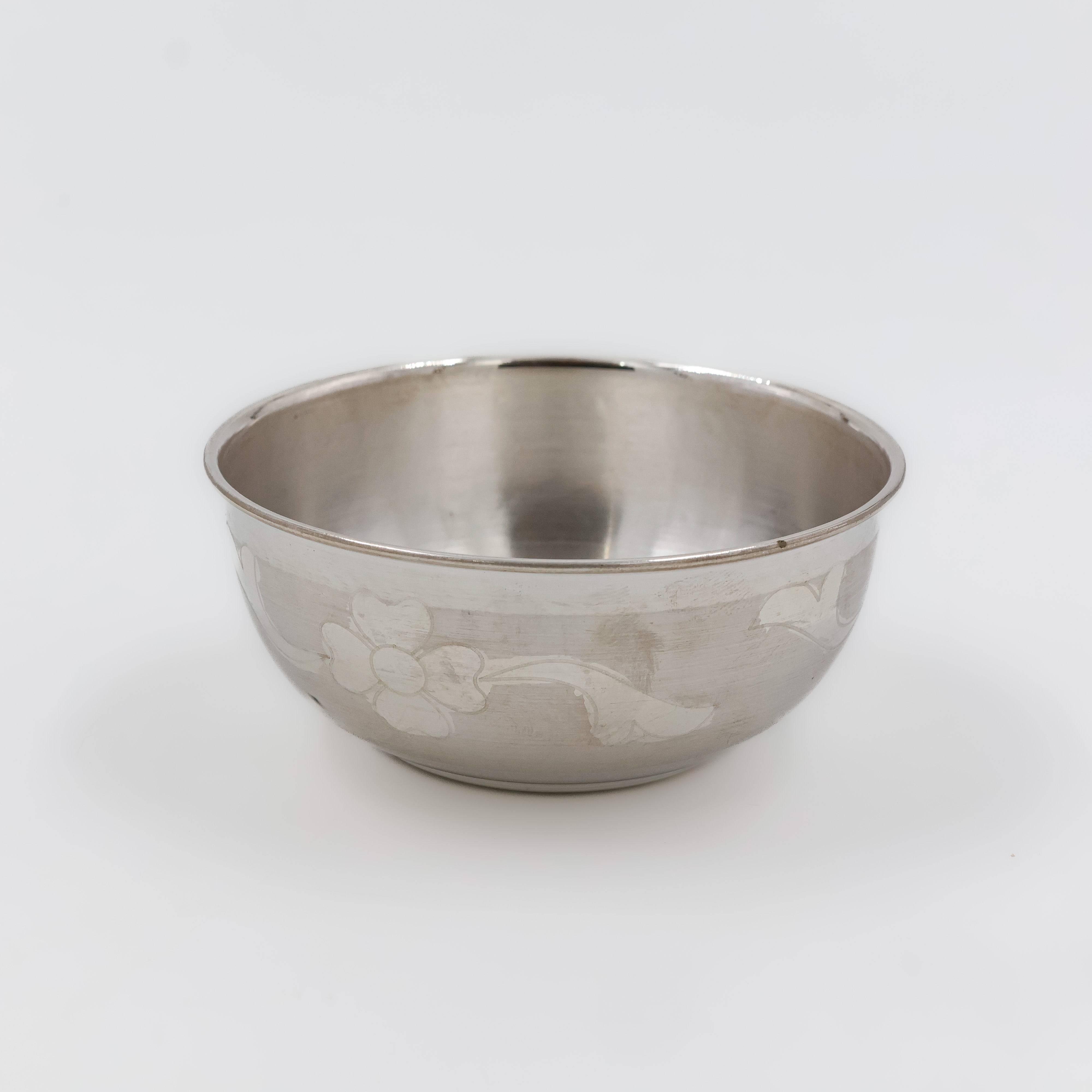 Premium Round Silver Bowl