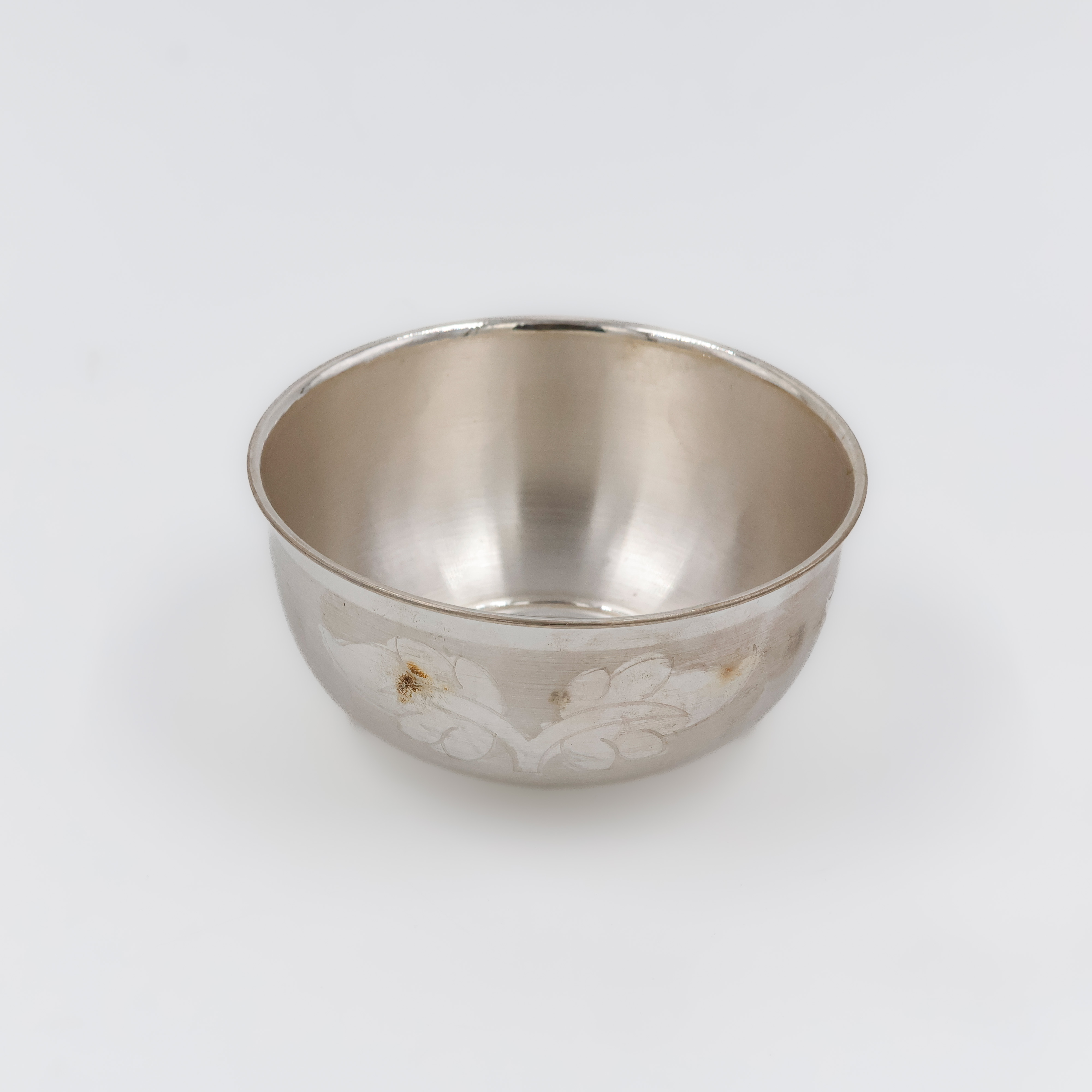 Serene Lotus Silver Bowl - 