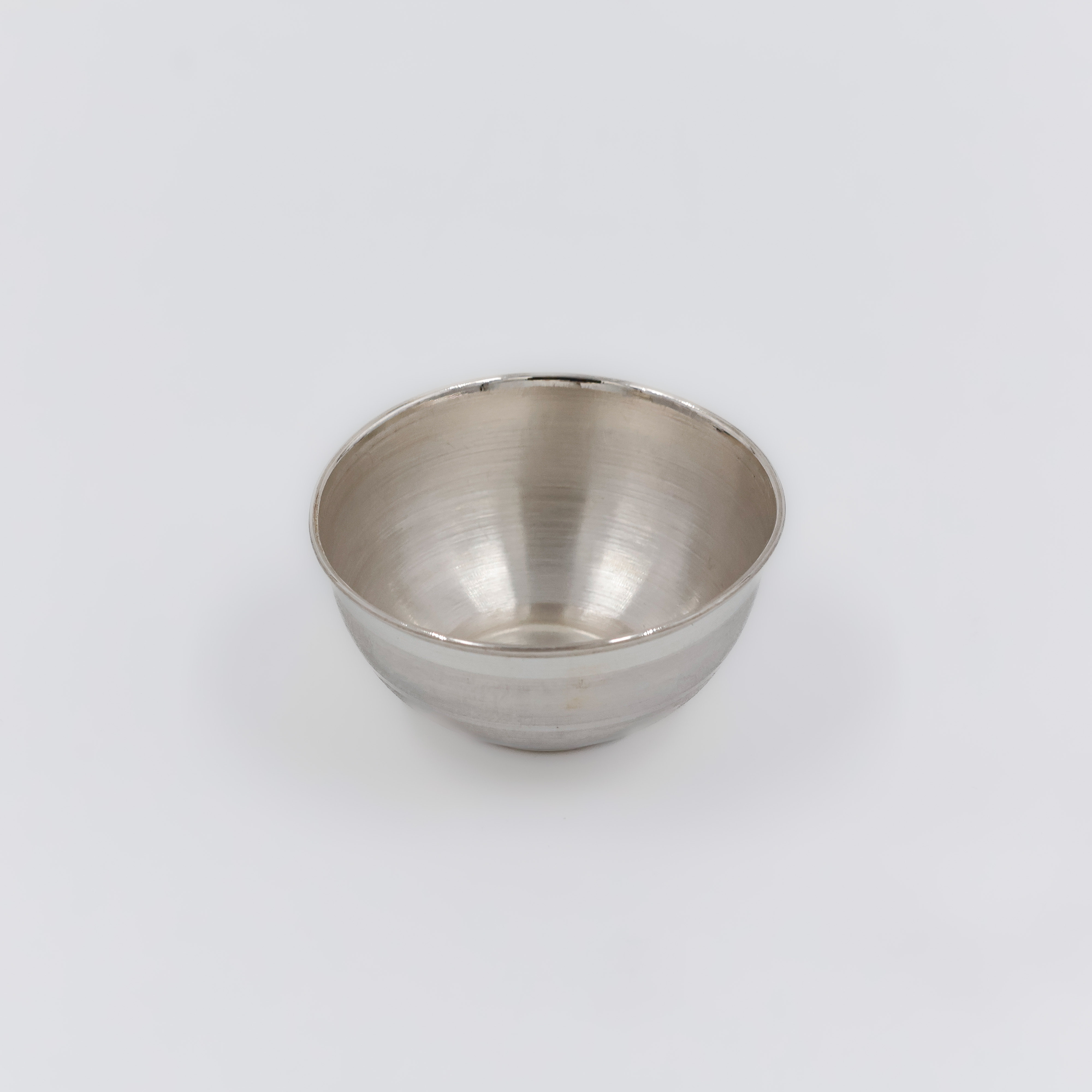 Minimal Heritage Silver Bowl - 