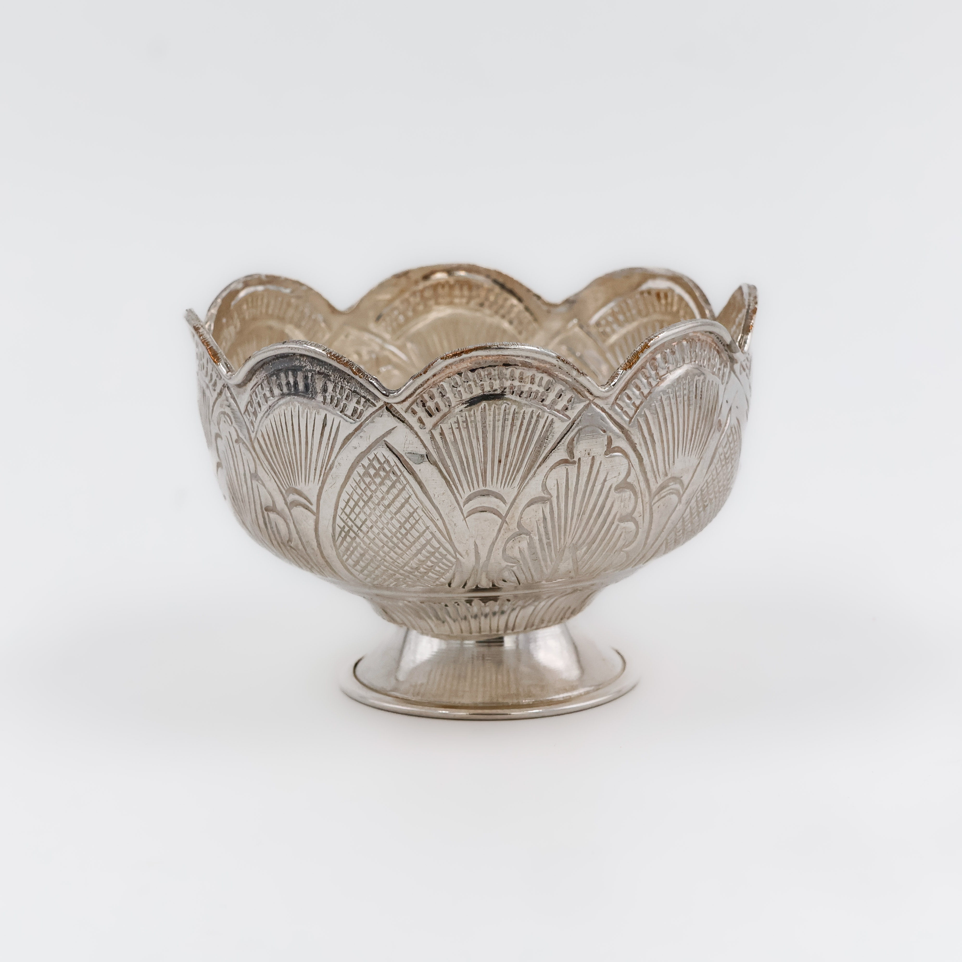 Lotus Elegance Pure Silver Bowl - 