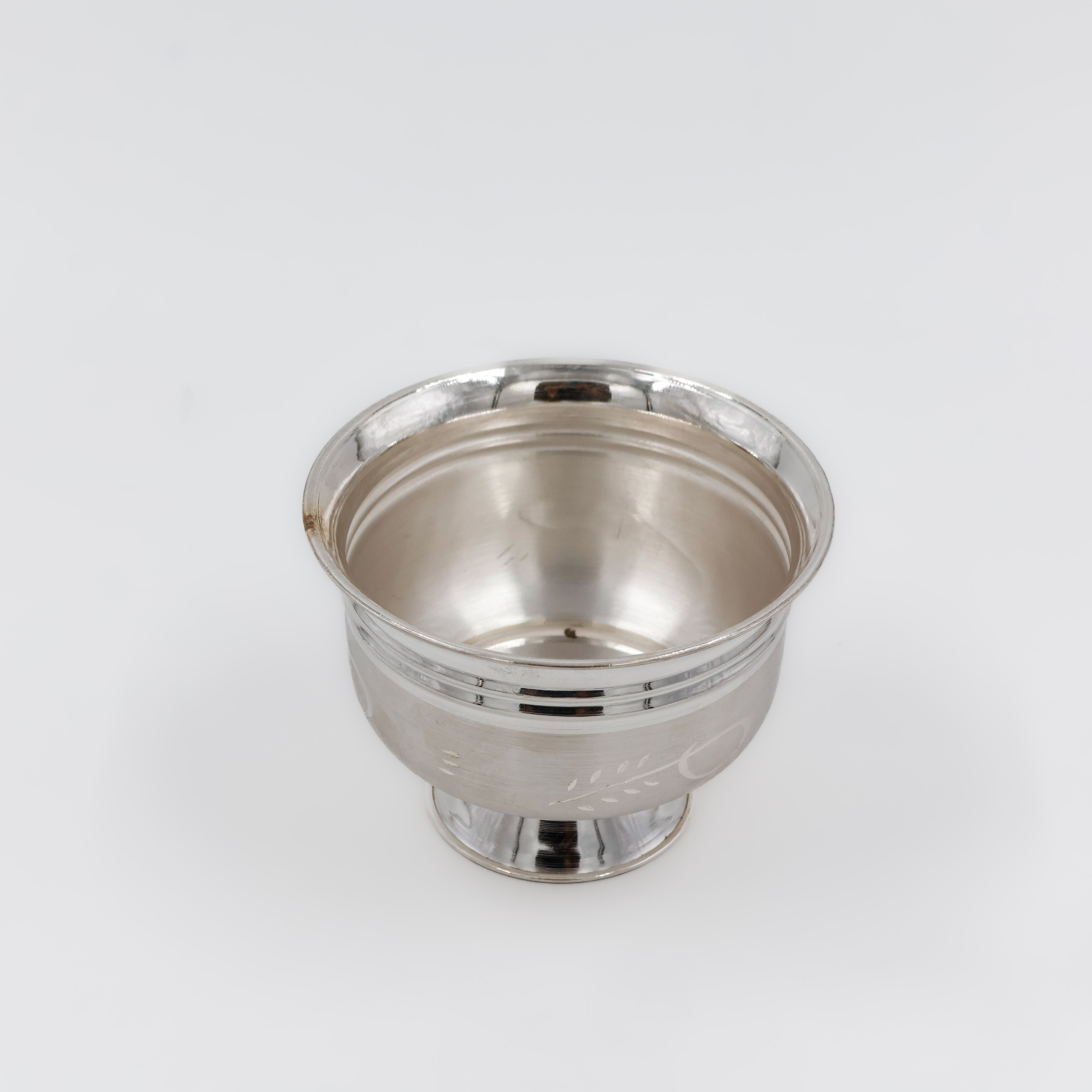 Elegant Contour Pure Silver Bowl - 