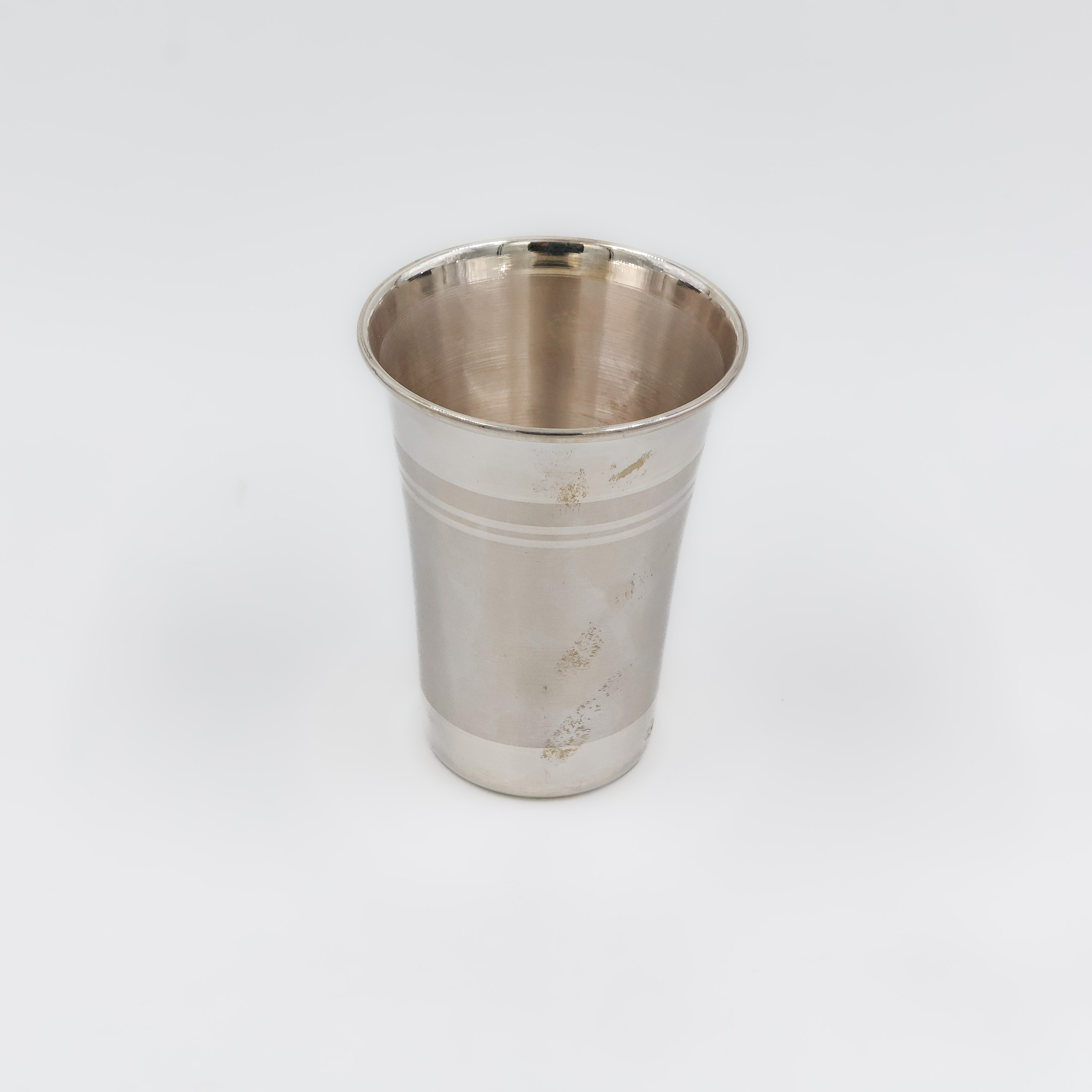 Minimalist Pure Silver Glass - 