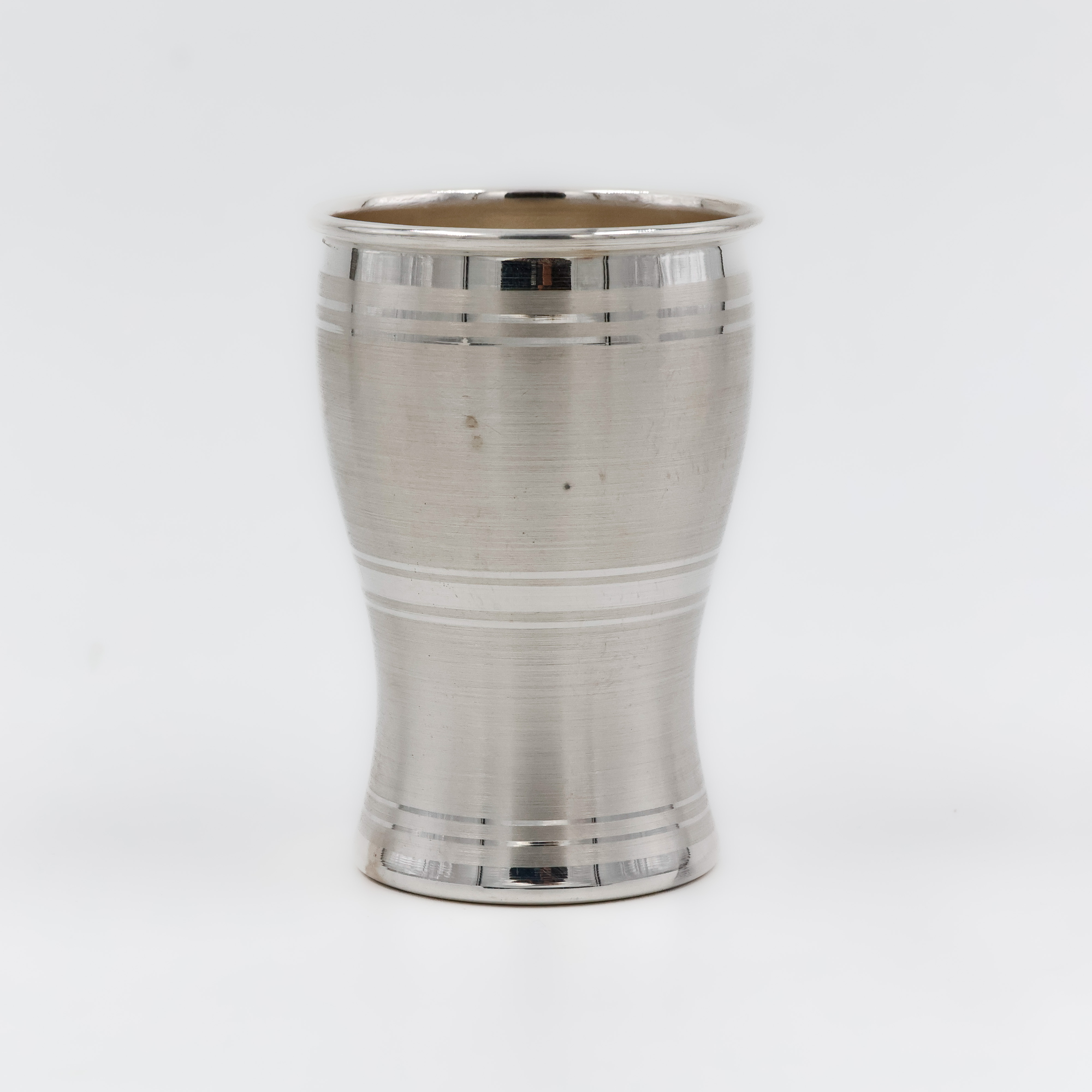 Curved Body Royal Silver Glass - 