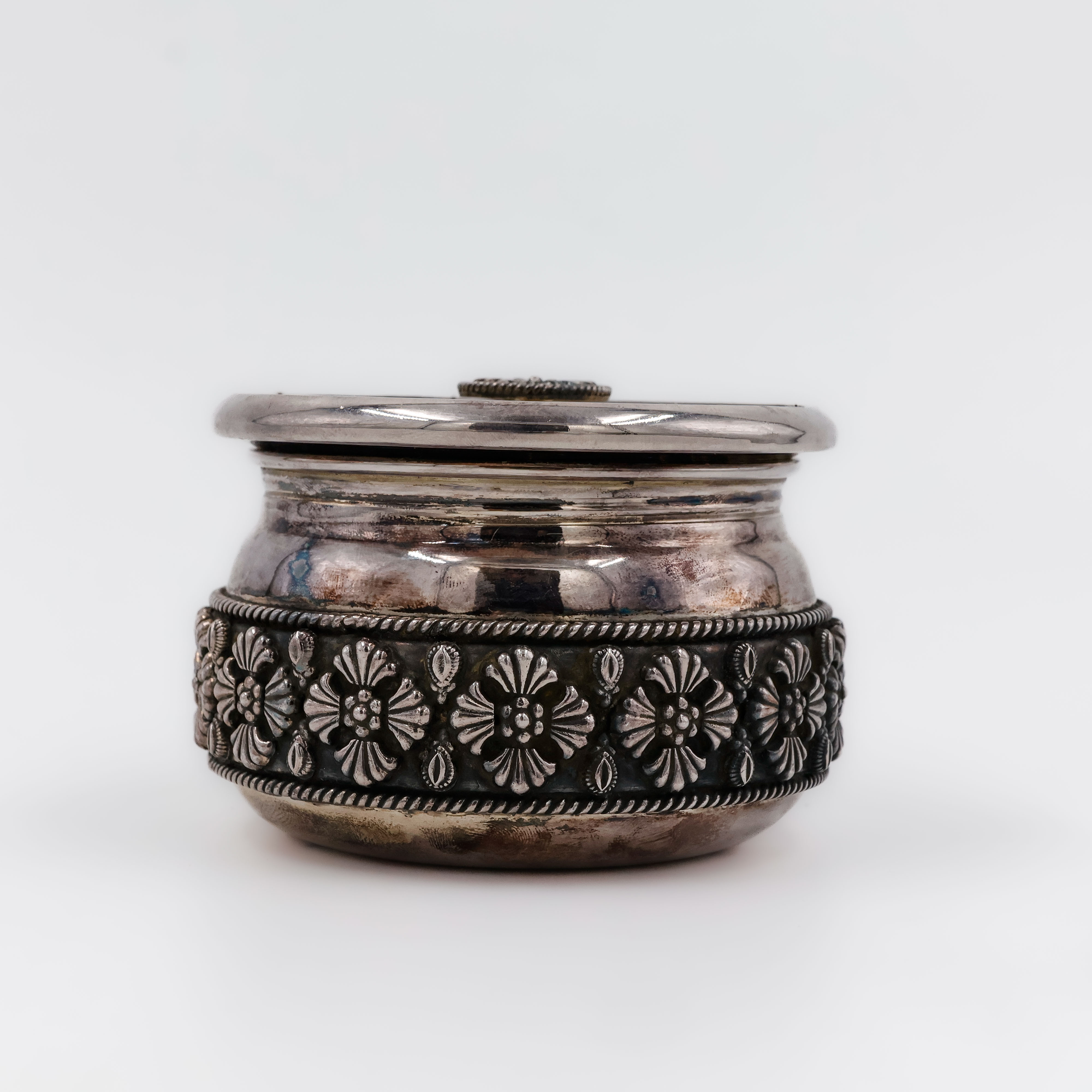 Royal Antique Silver Bowl - 