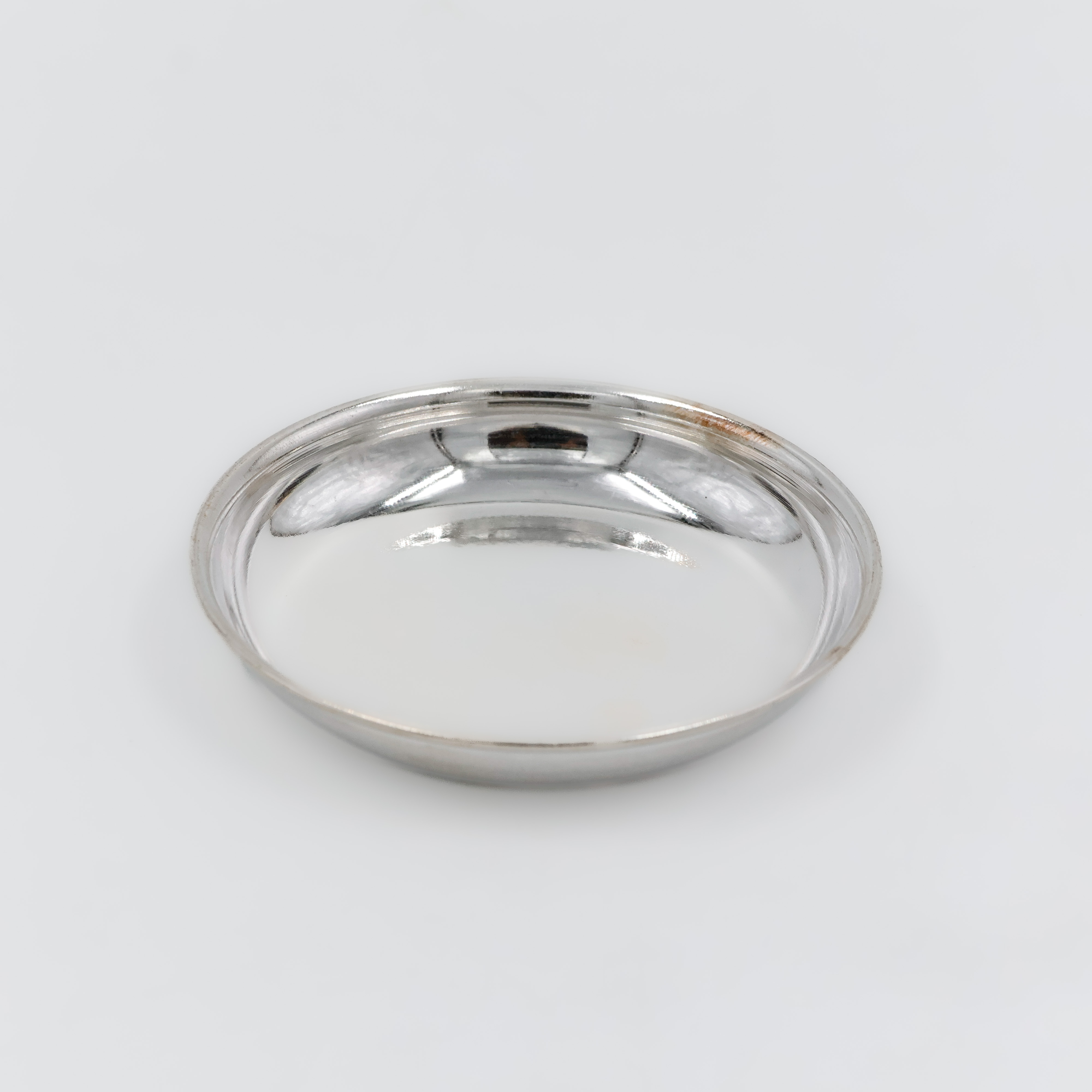 Classic Pooja Silver Plate - 