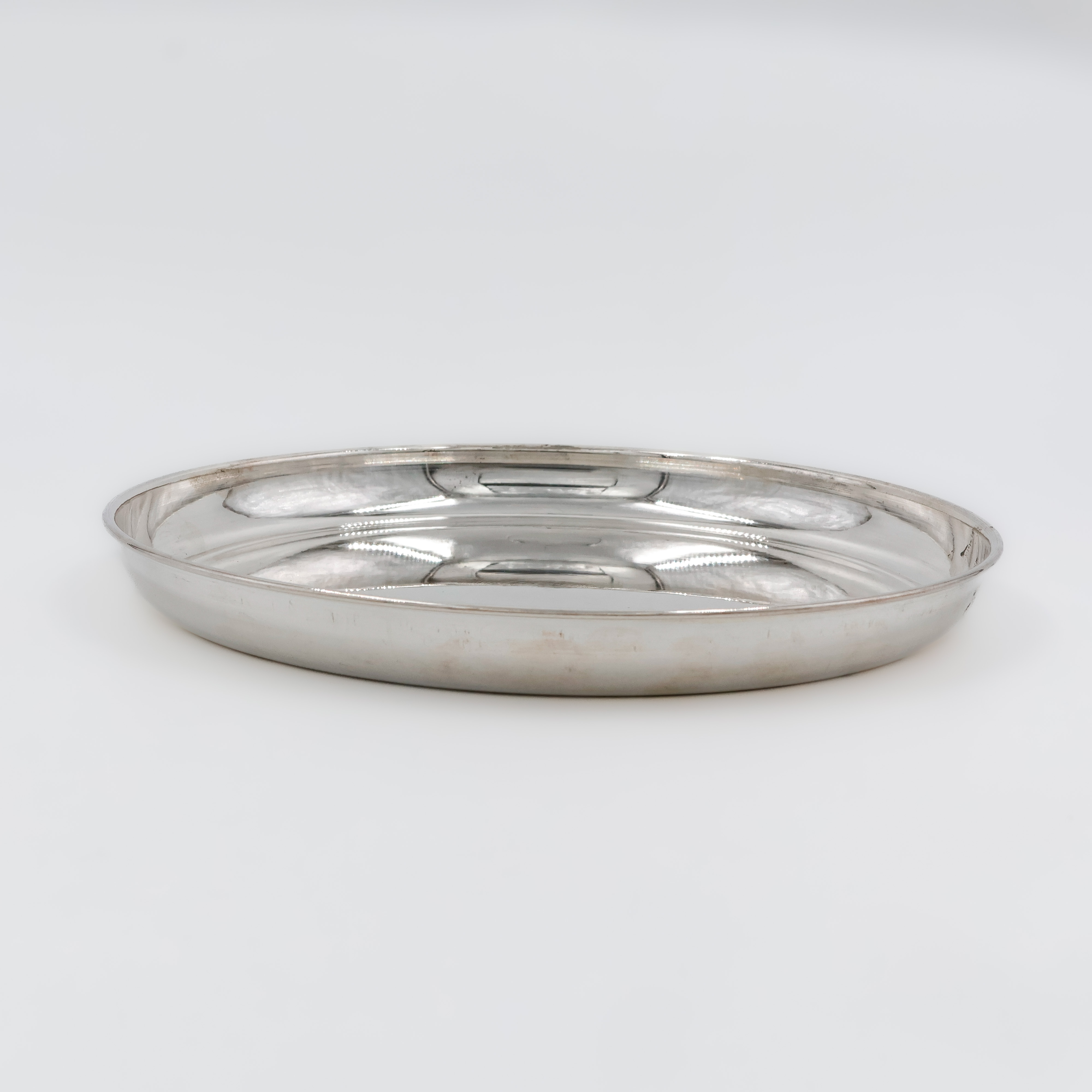 Classic Round Silver Plate - 