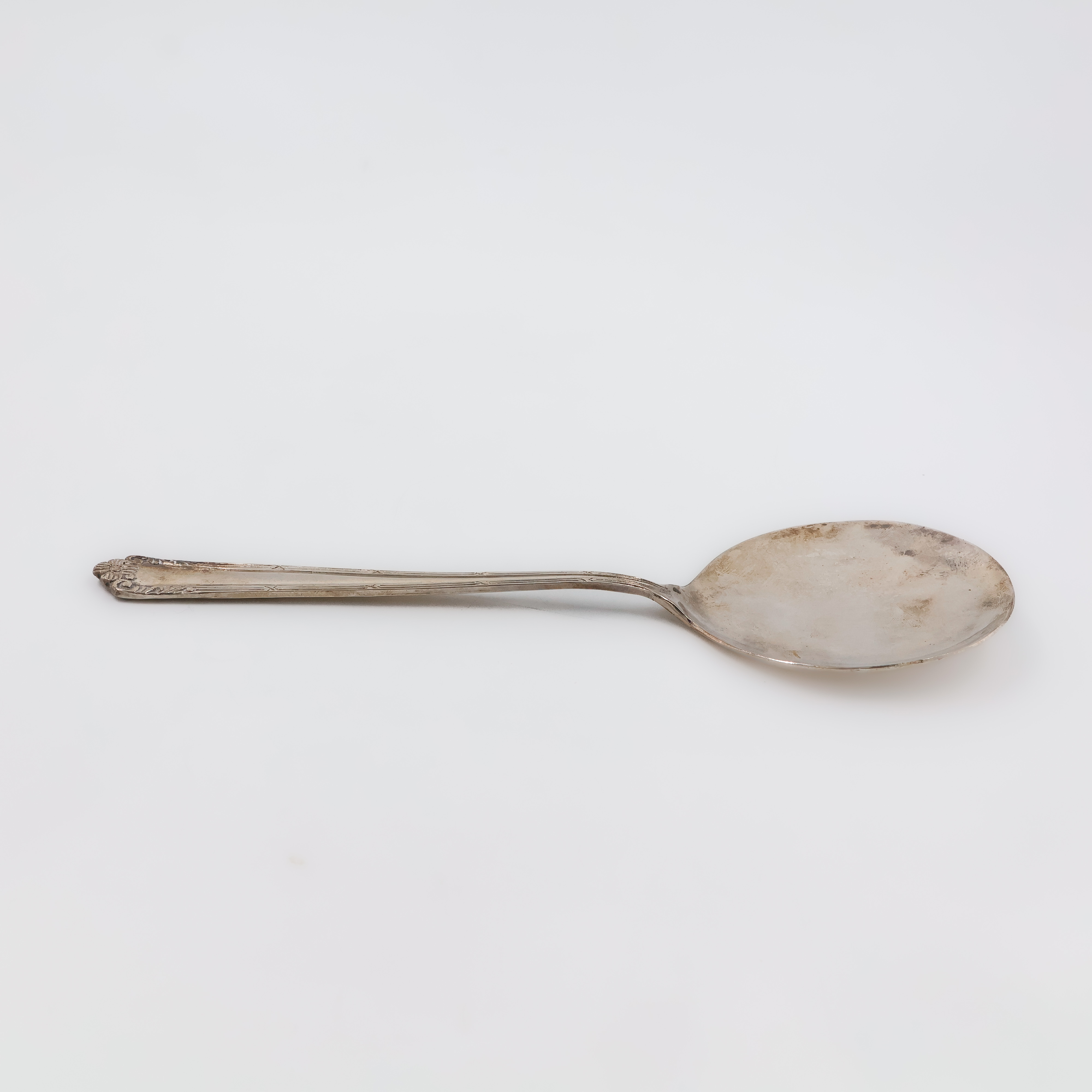 Vintage-Style Silver Spoon - 