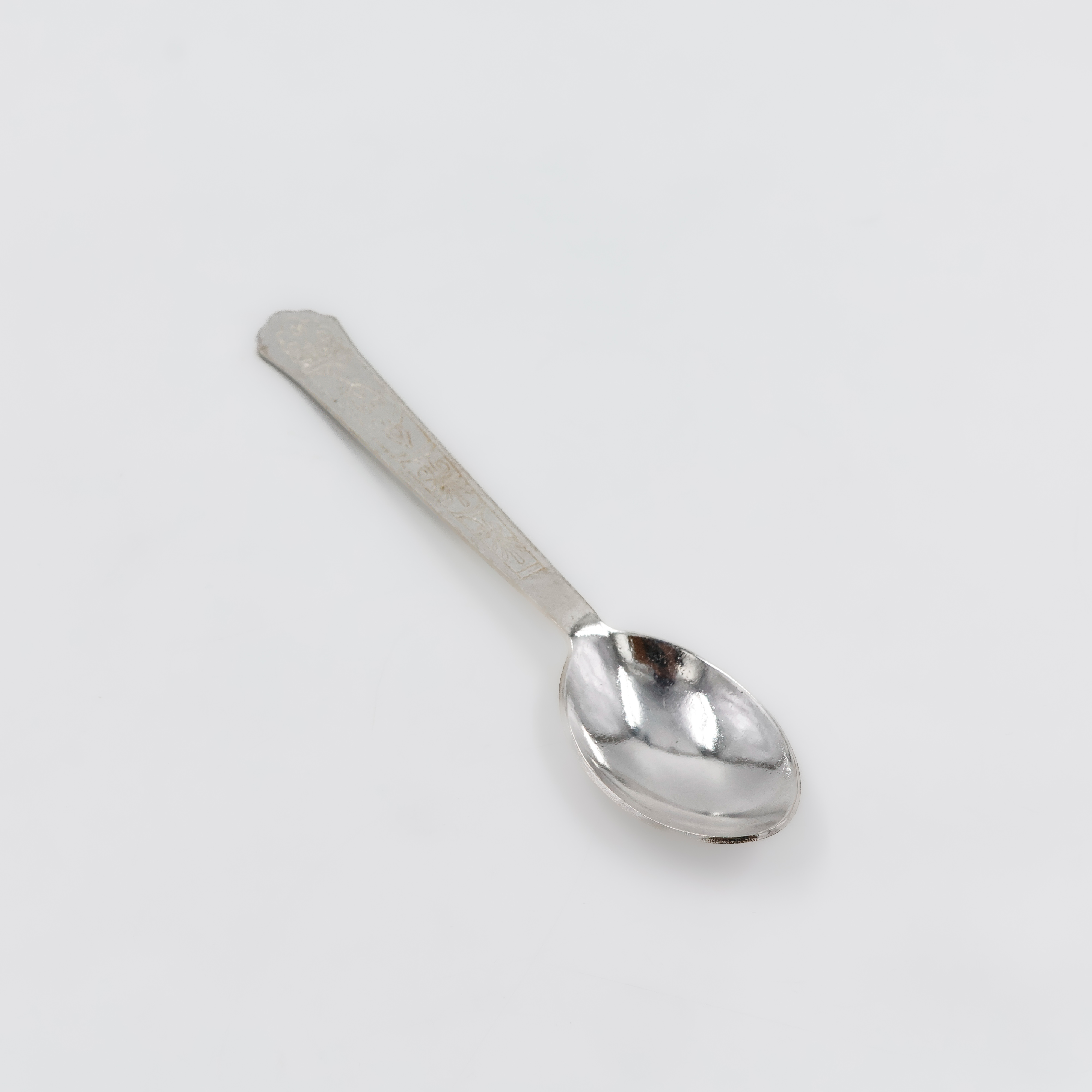 Elegant Pure Silver Spoon - 