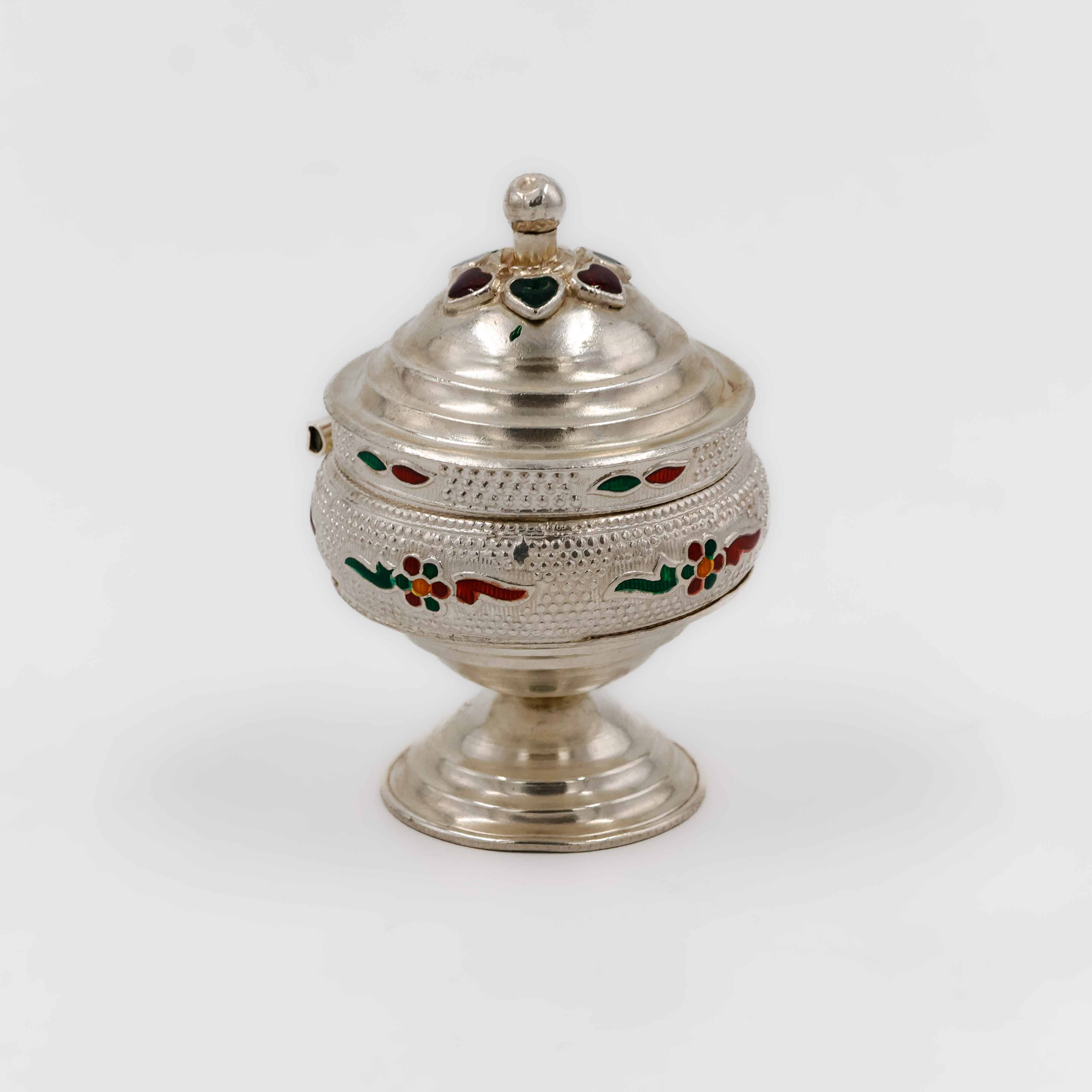 Classic Round Kumkum box - 