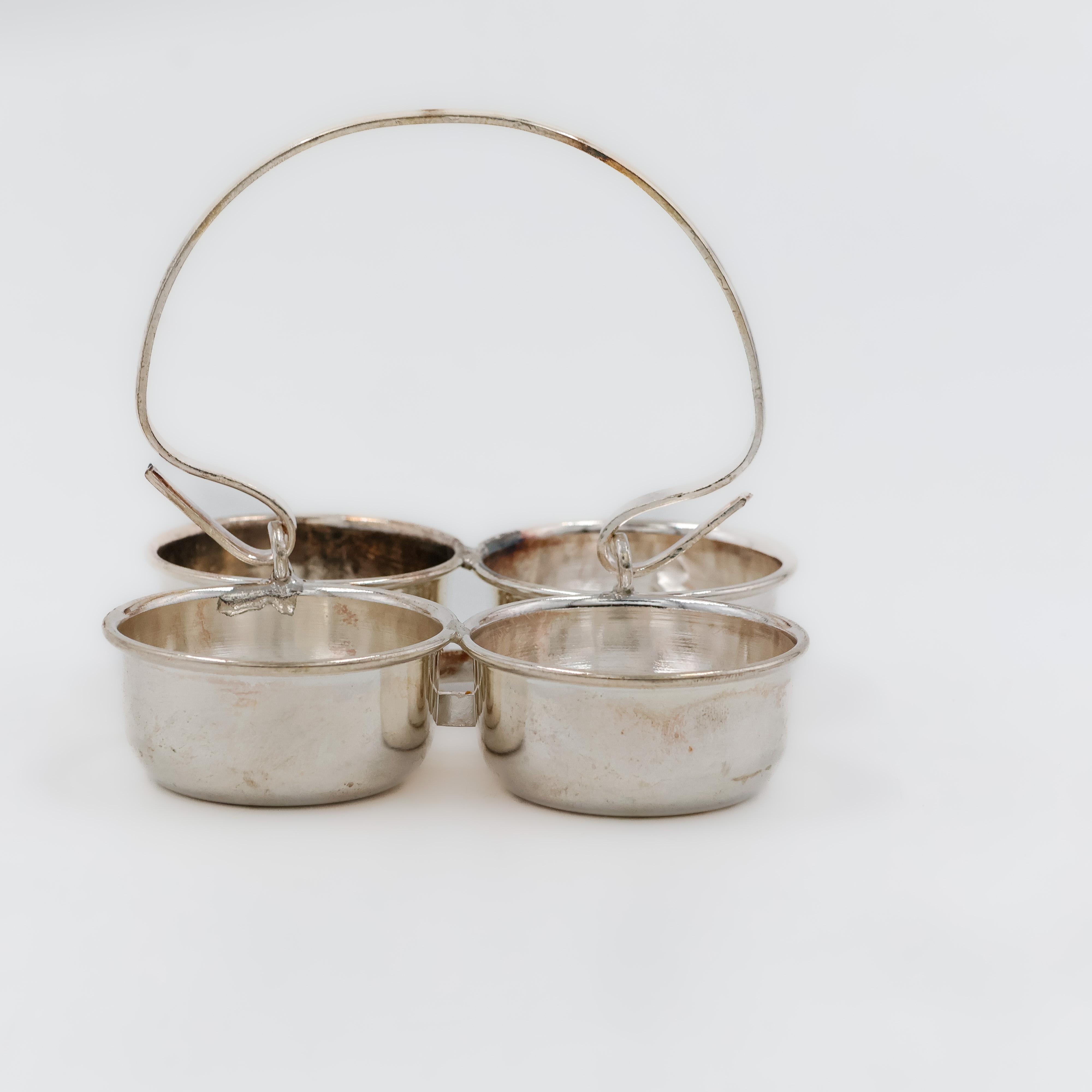 Elegant Silver Chopra Stand - 