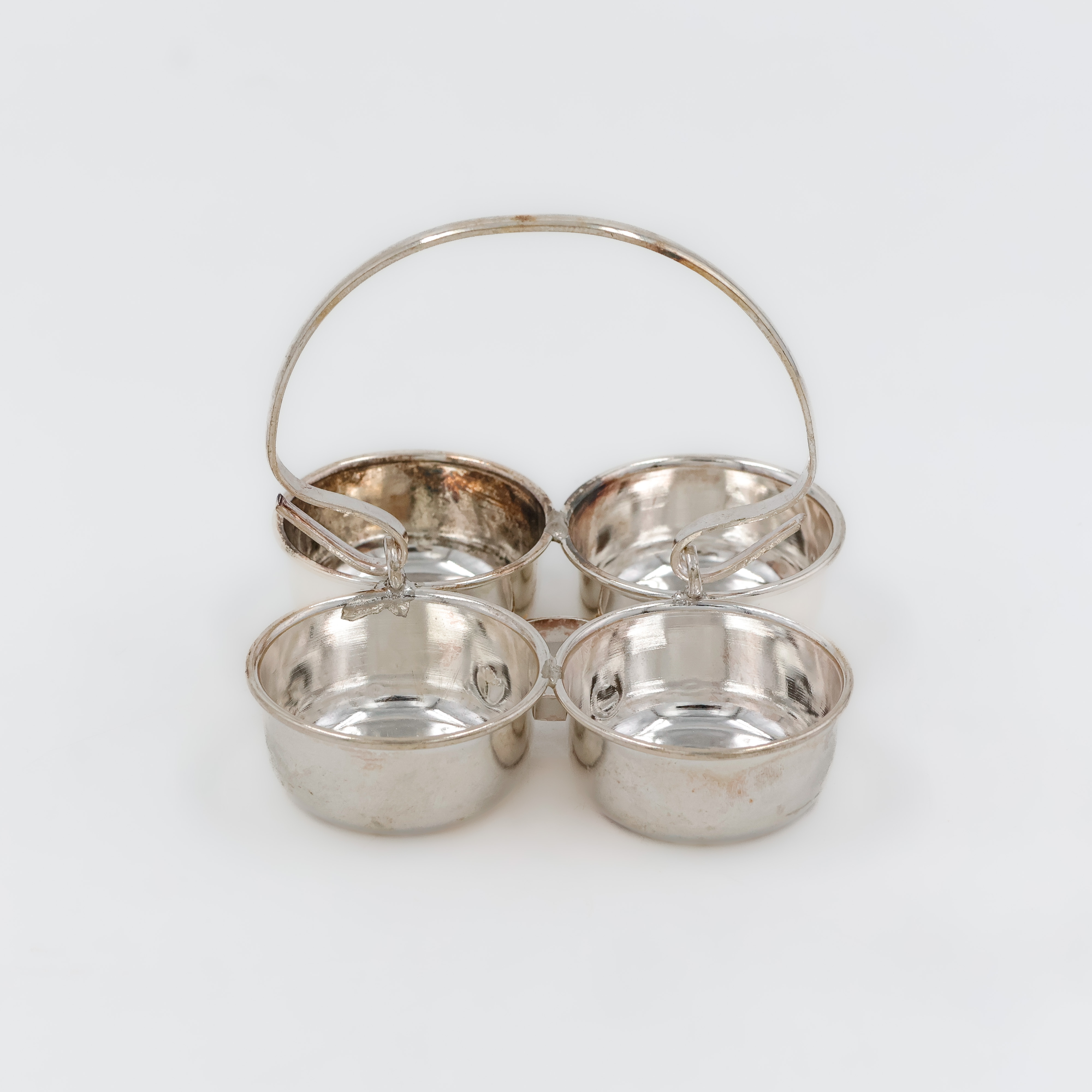 Elegant Silver Chopra Stand - 
