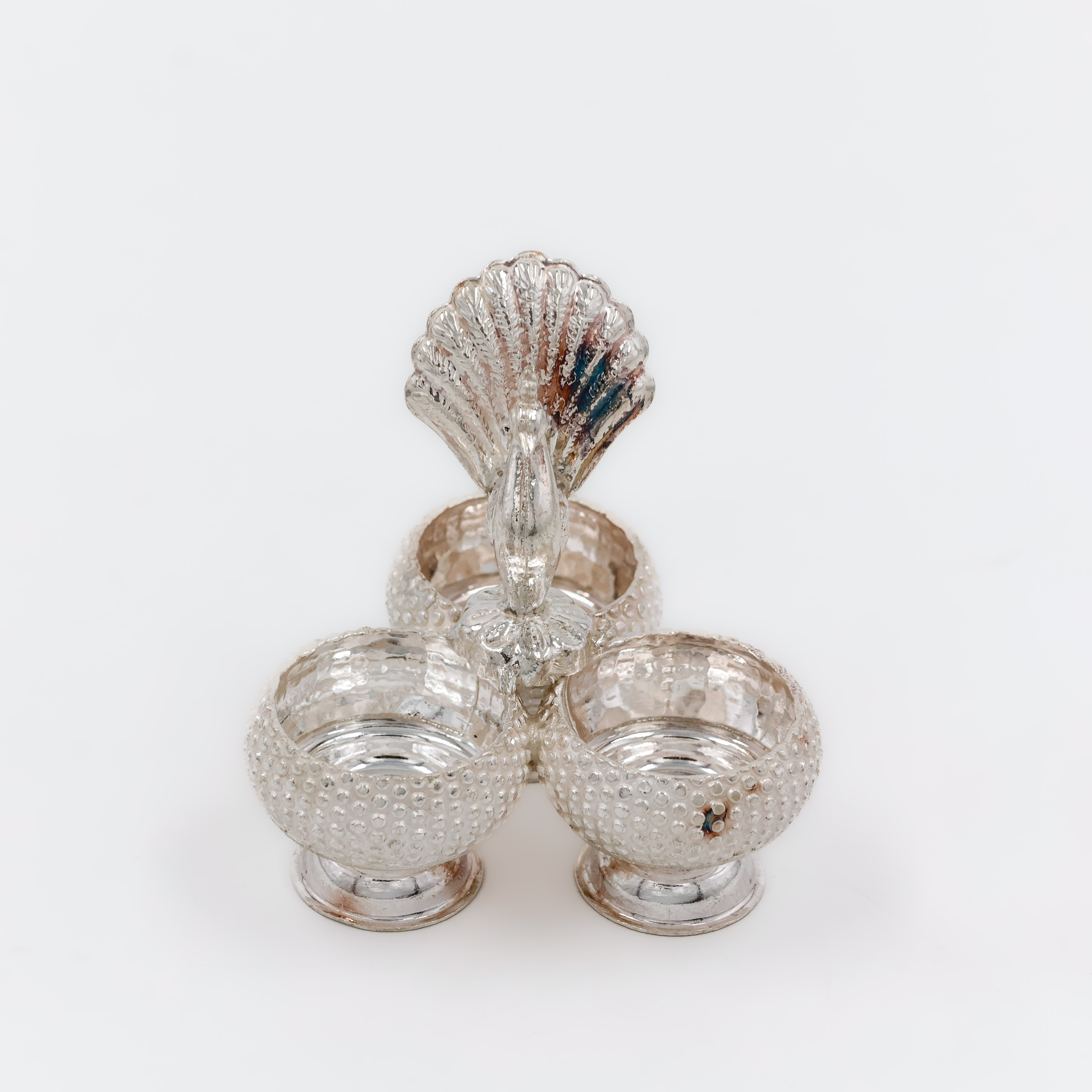 Designer peacock -Top Silver Chopra - 