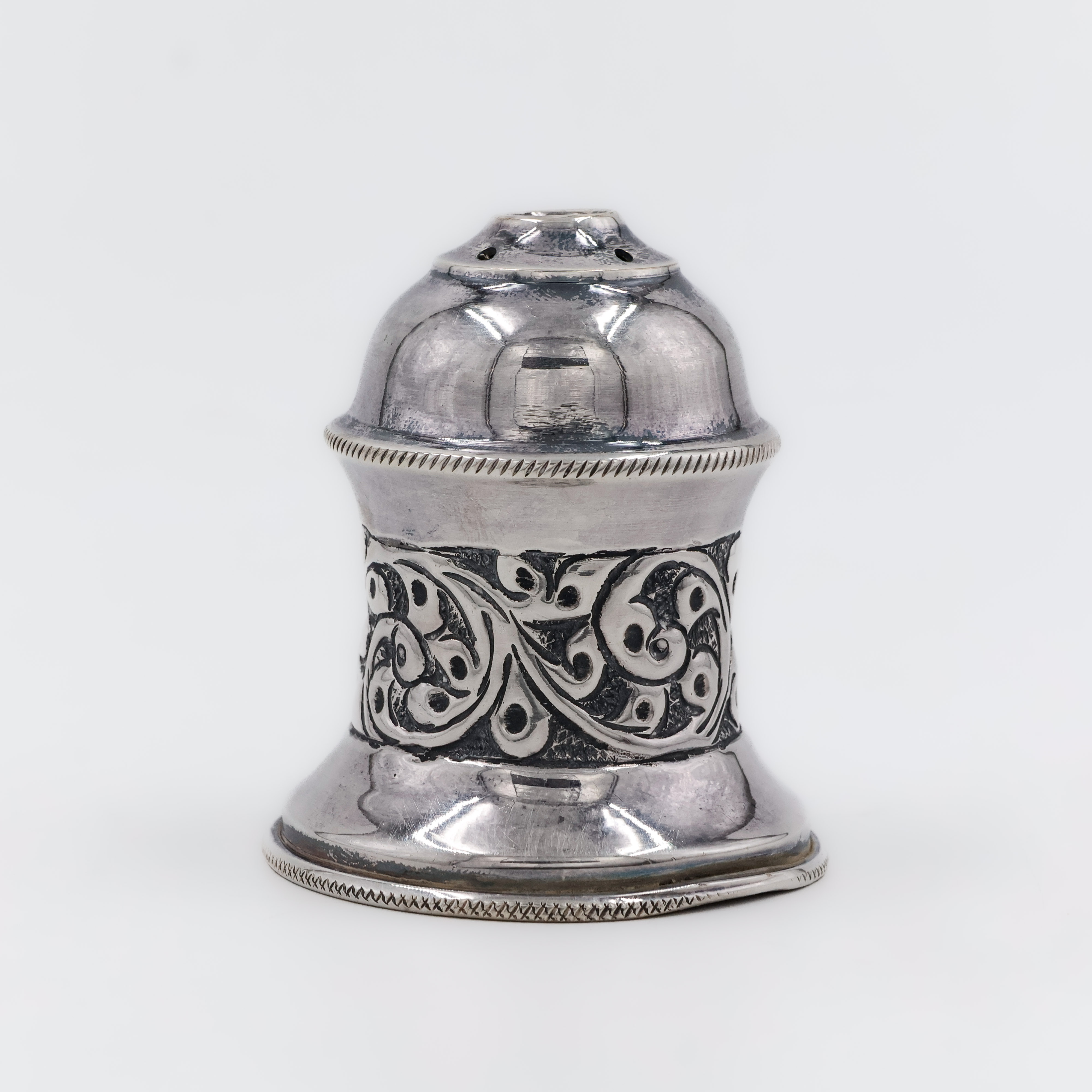 Temple Dome Silver Agarbatti Stand - Silver Articles