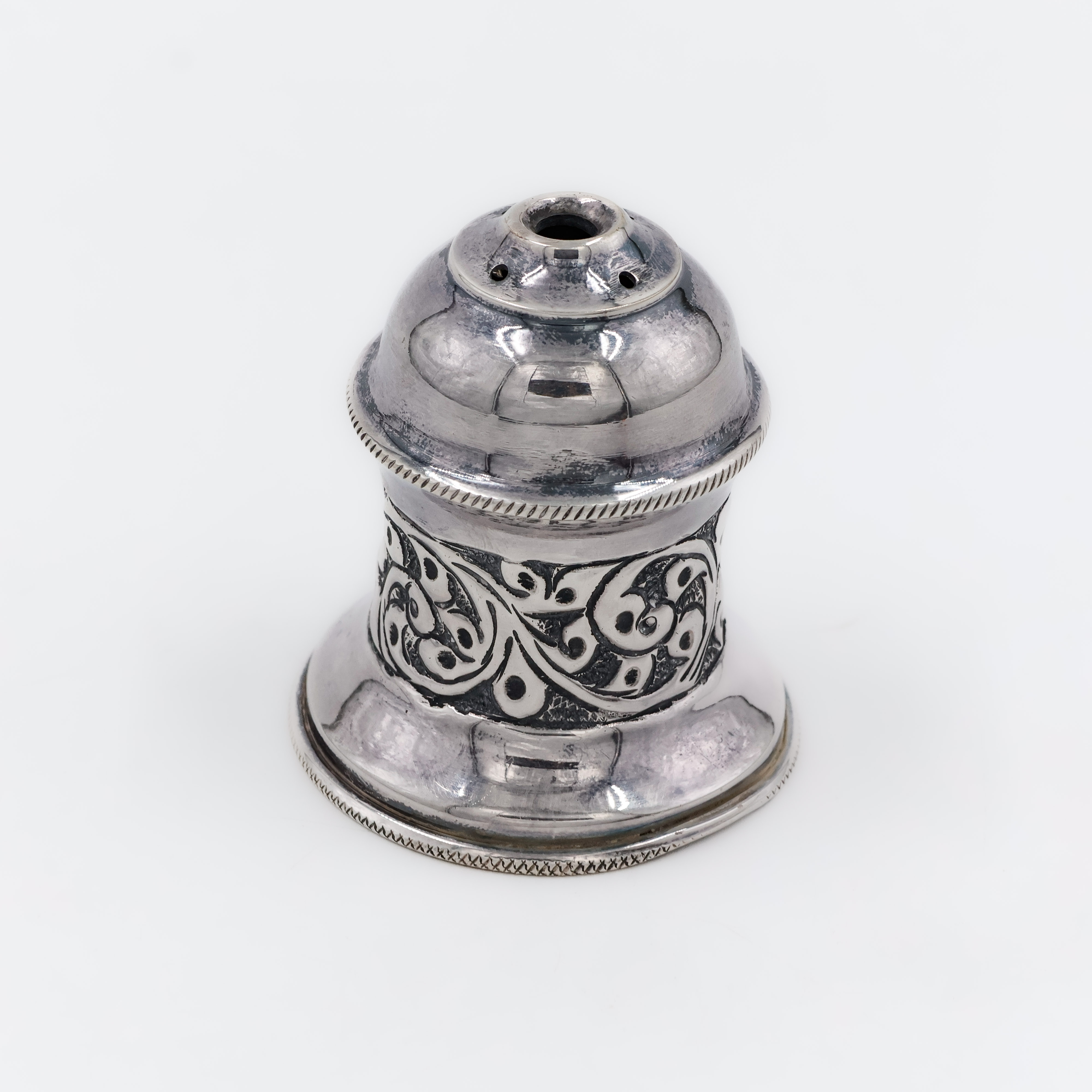 Temple Dome Silver Agarbatti Stand - Silver Articles