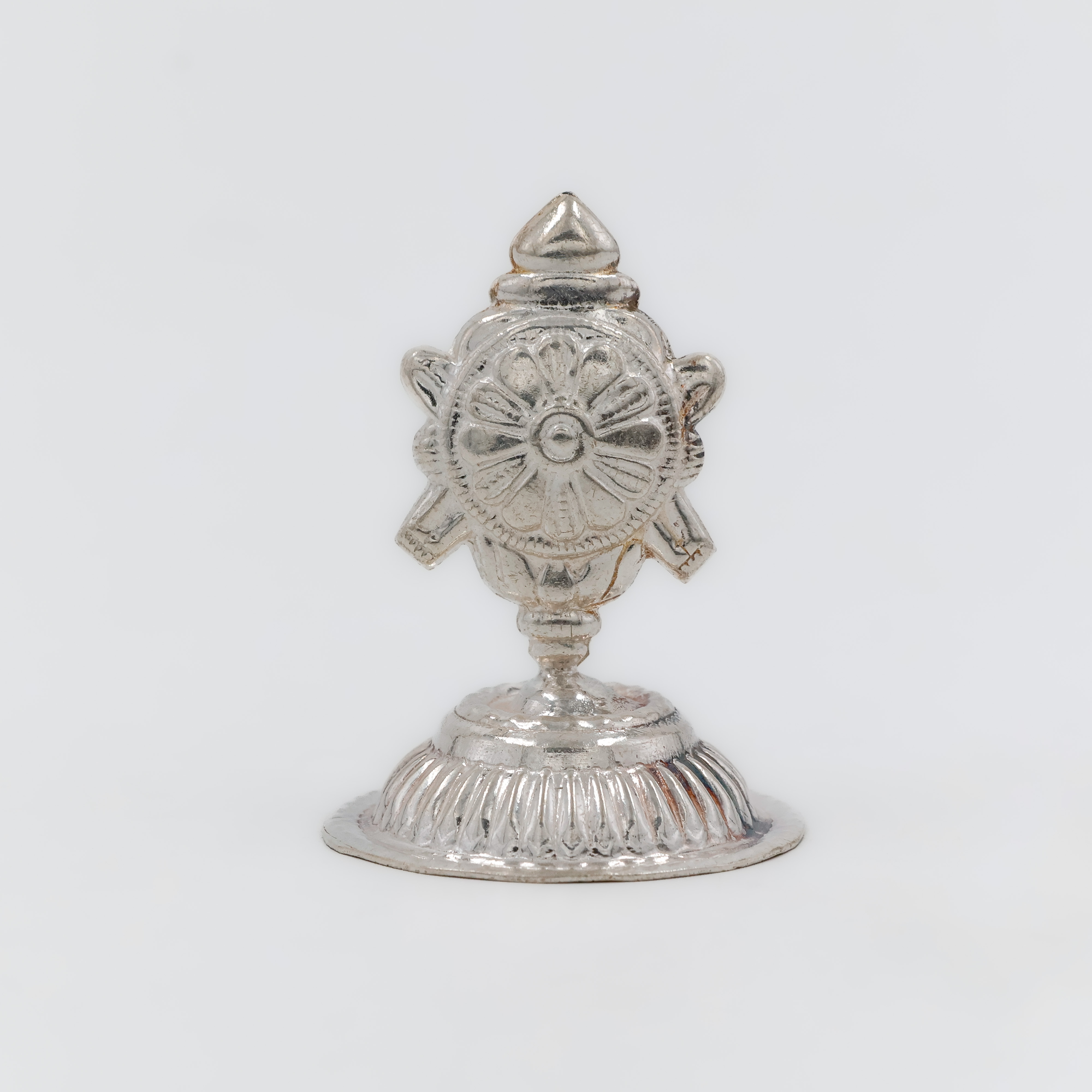 Divine Silver Agarbatti Stand - 