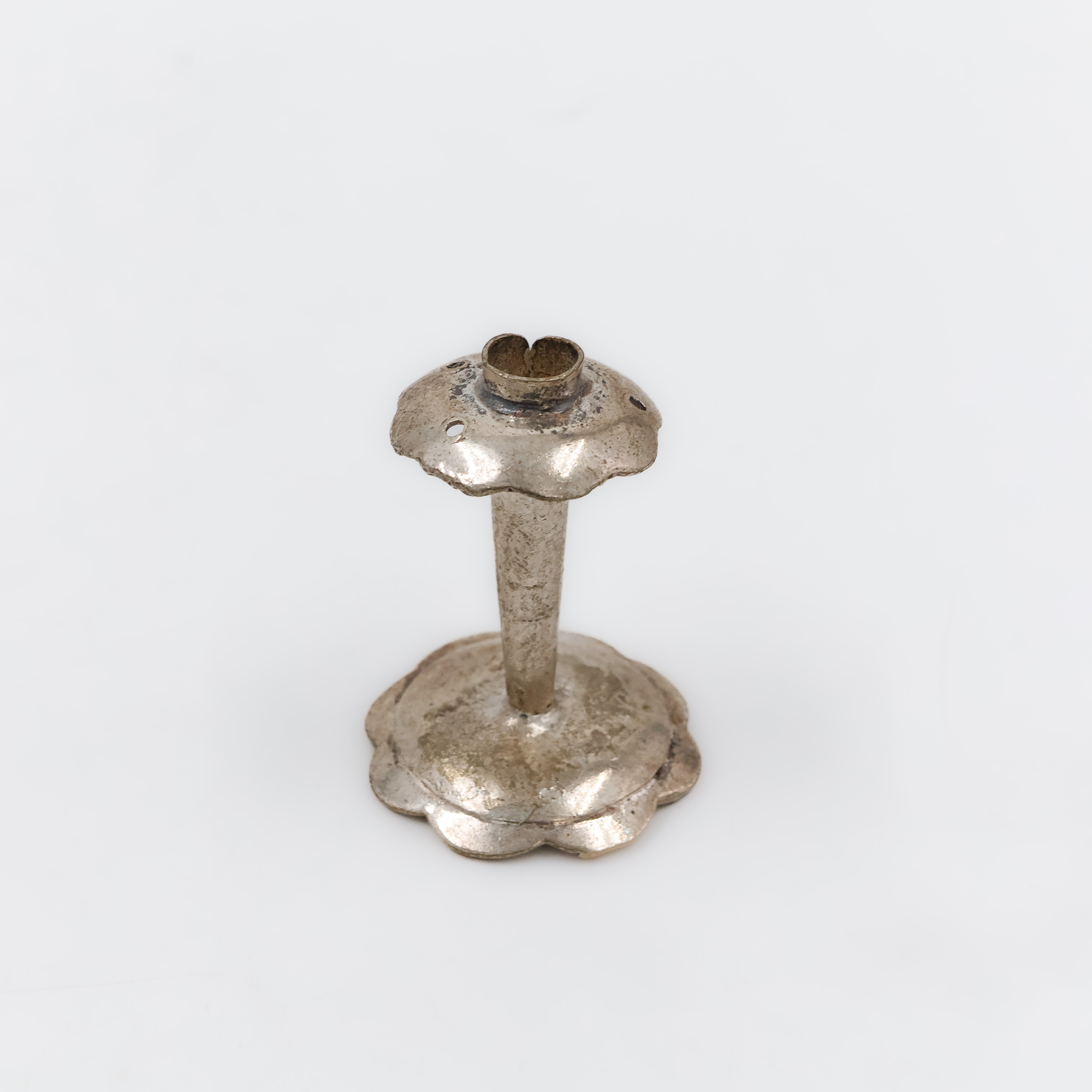 Simple & Sleek Silver Agarbatti Stand - 