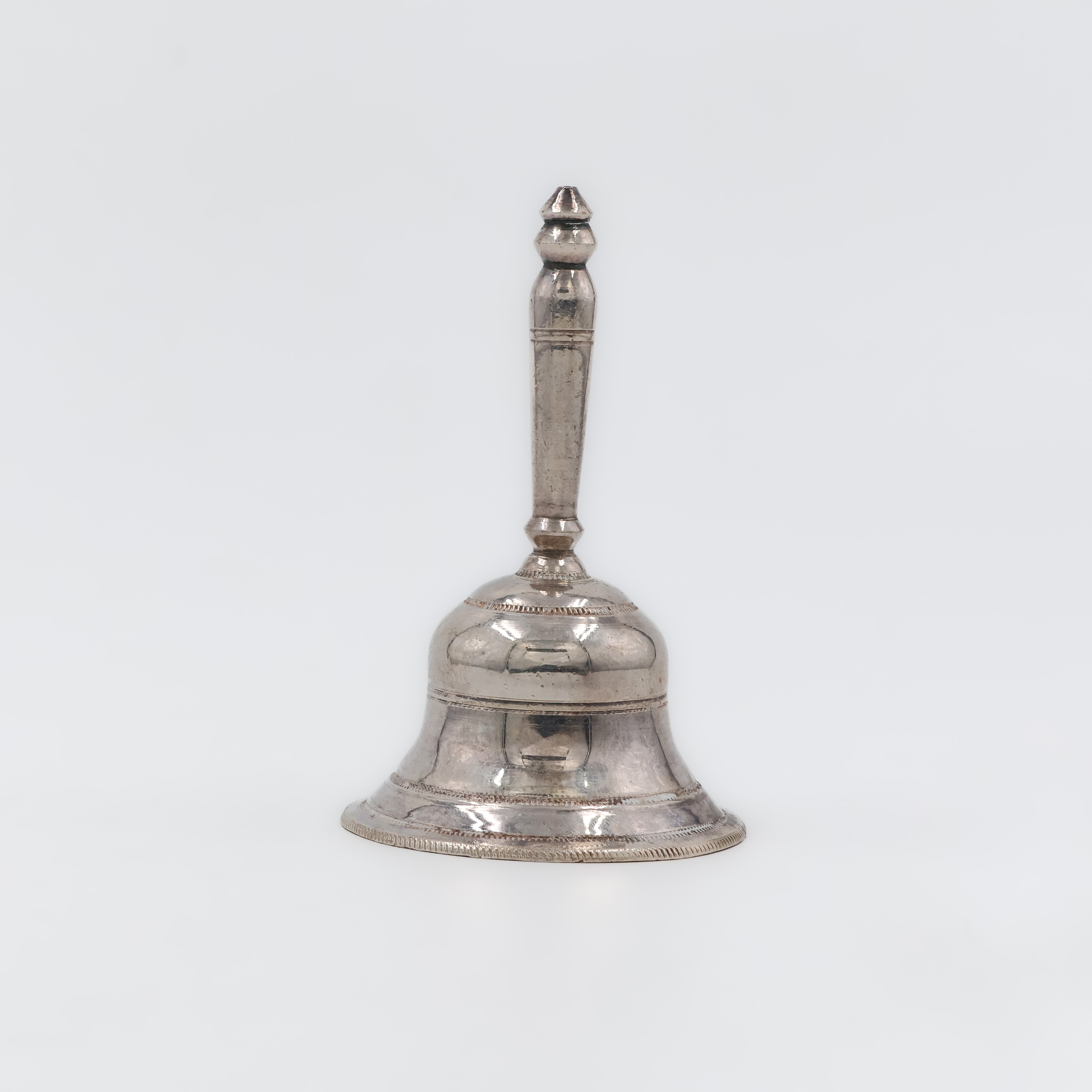 Polished Silver Handbell - 