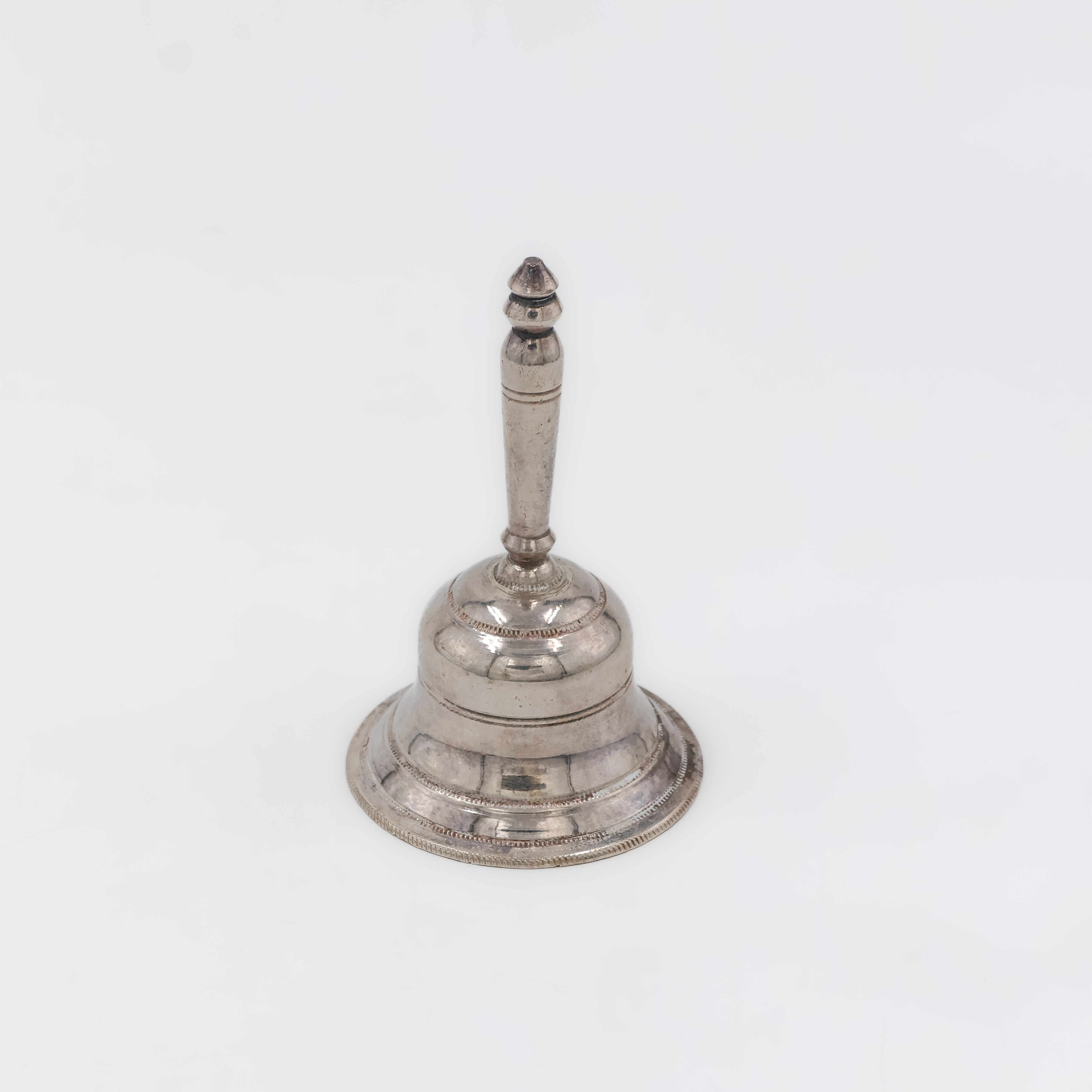 Polished Silver Handbell - 