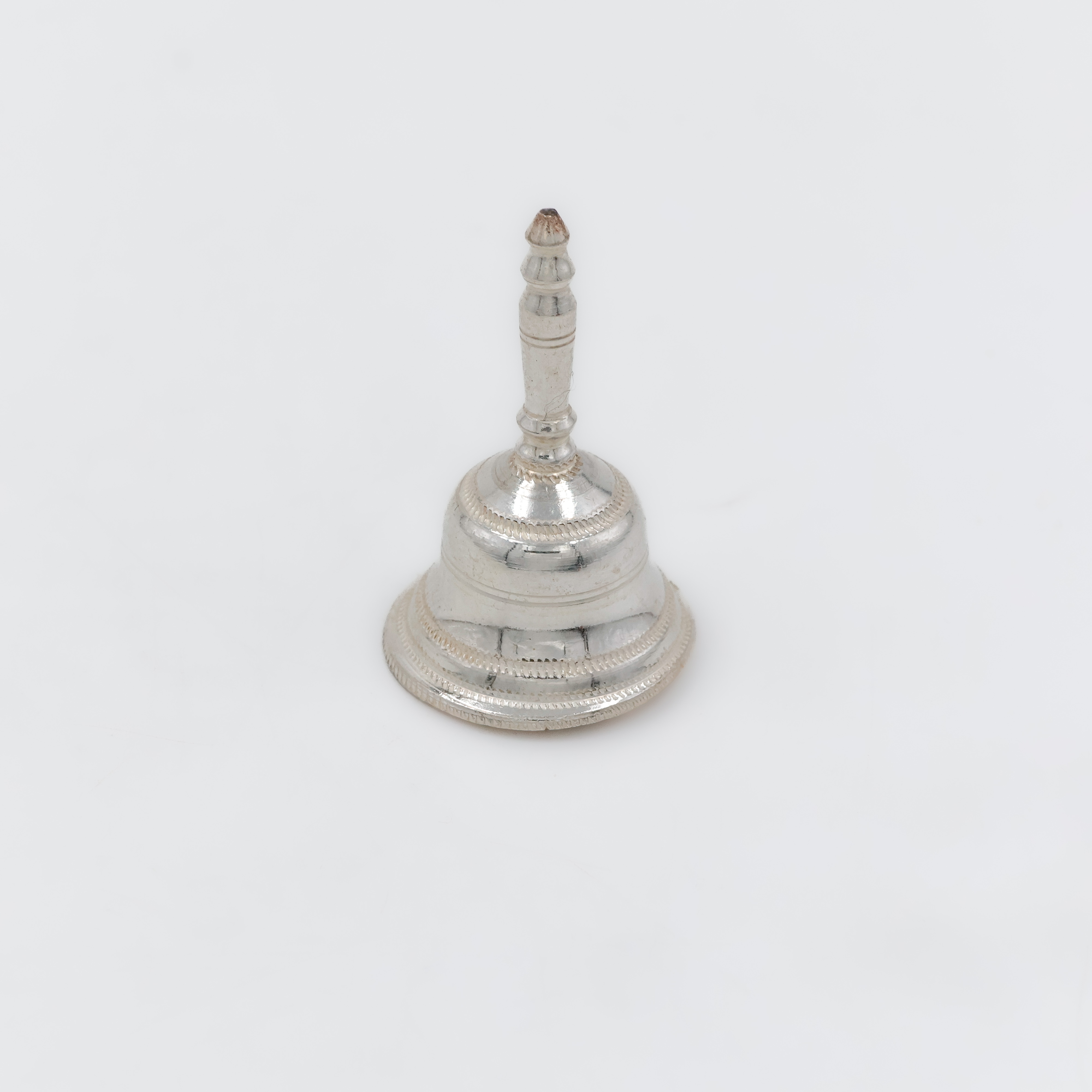 Silver Temple Bell - 