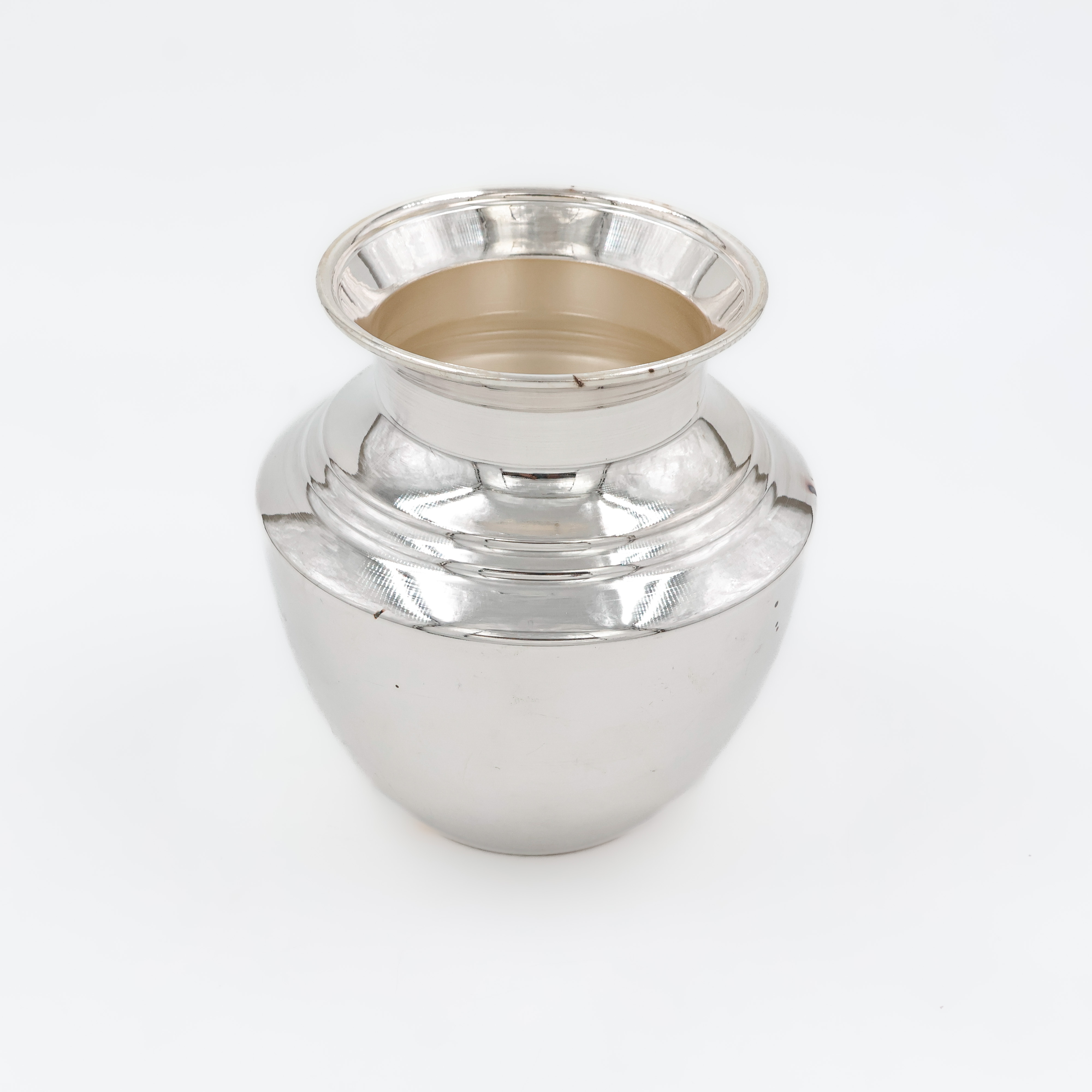 Smooth Finish Silver Lota - Silver Articles
