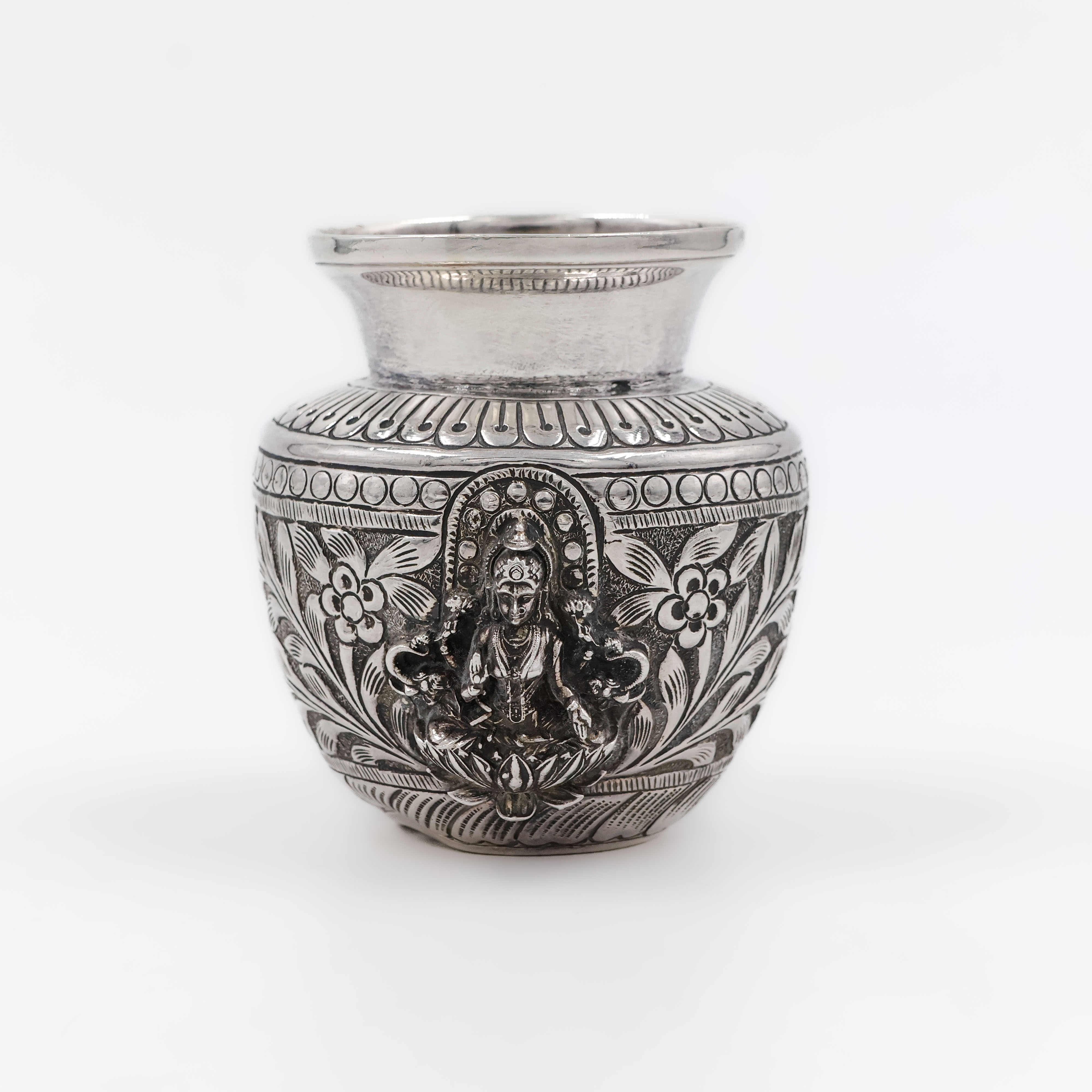 Laxmi Devi Silver Lota - 