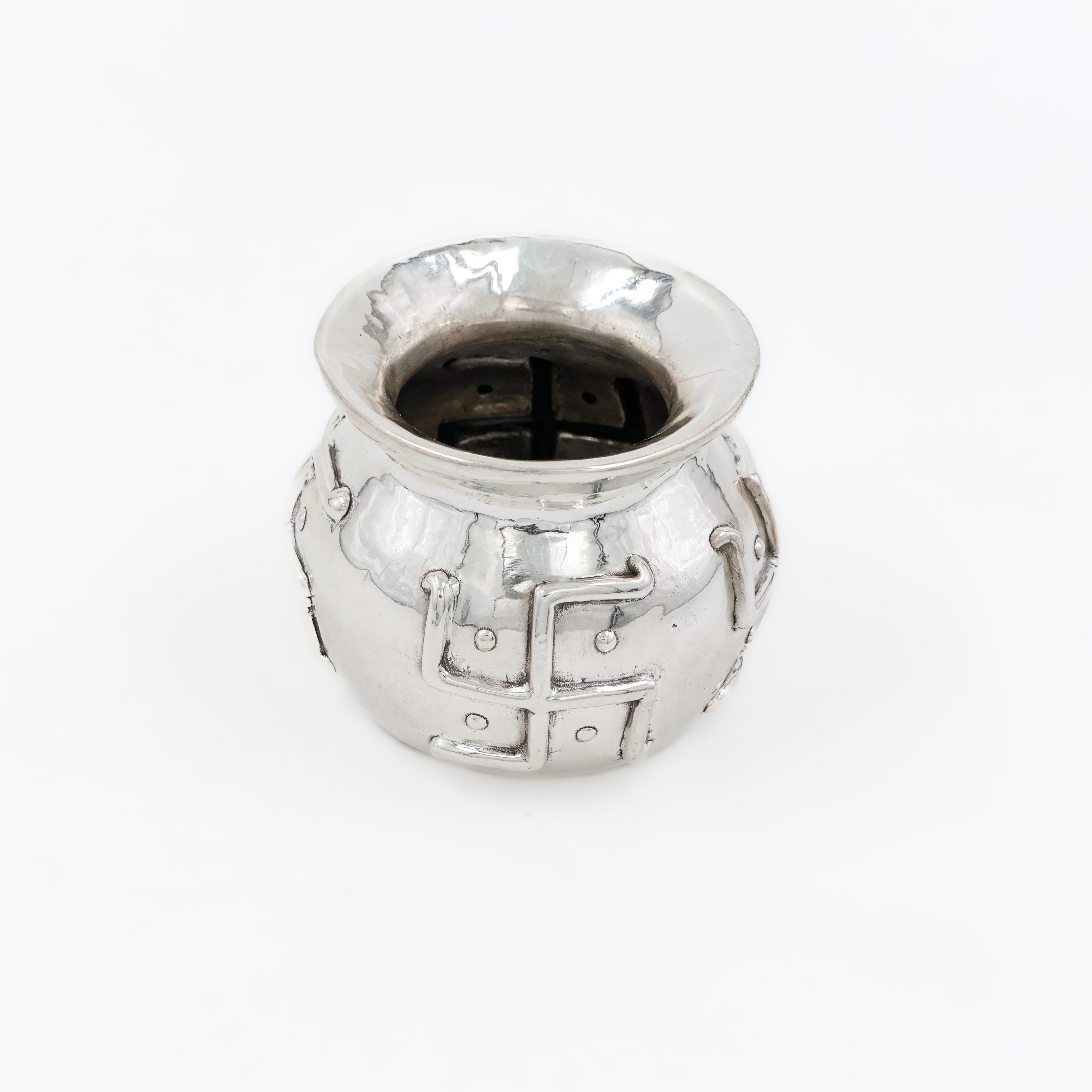 Classic Engraving Silver Lota - 