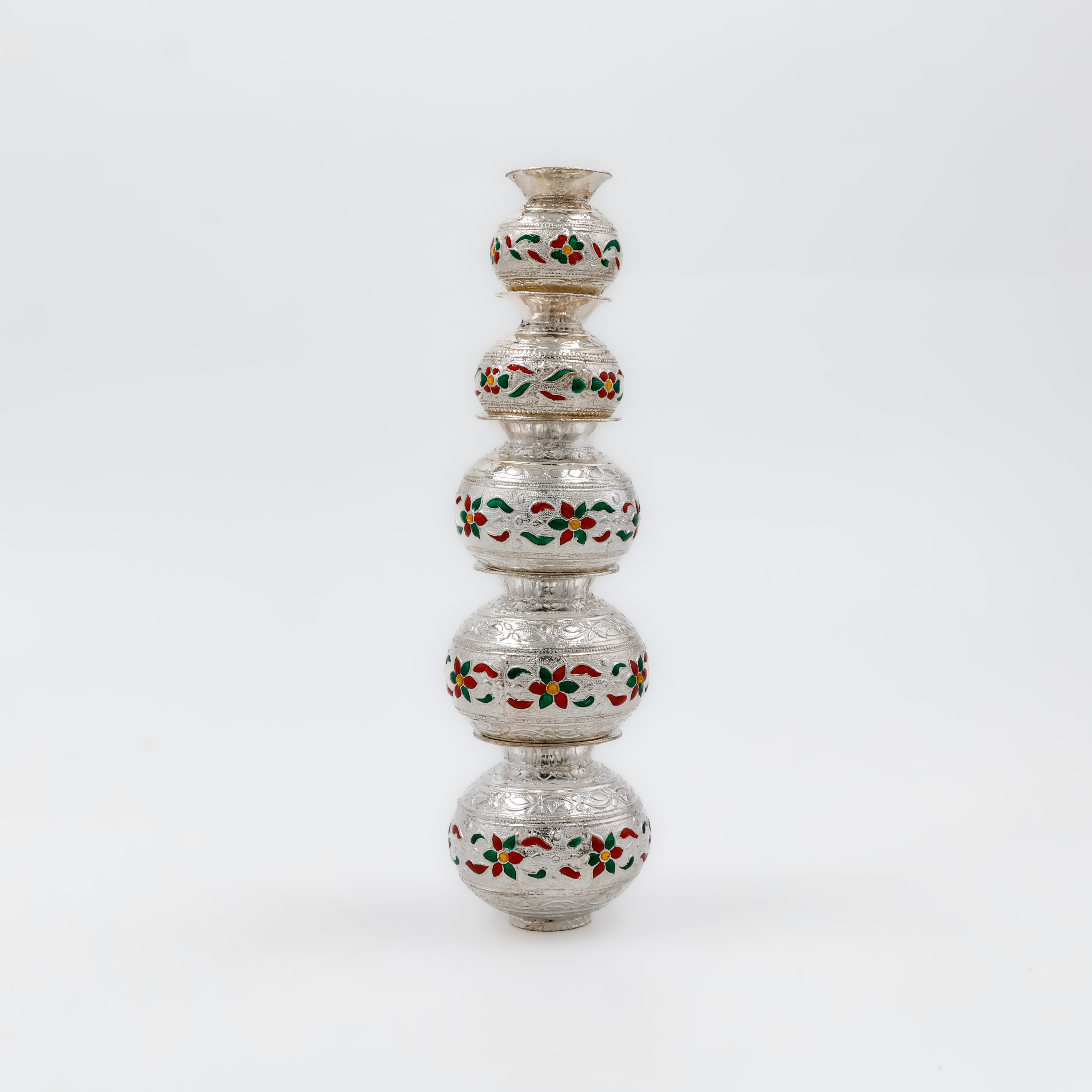 Traditional Silver Donthulu Set - 