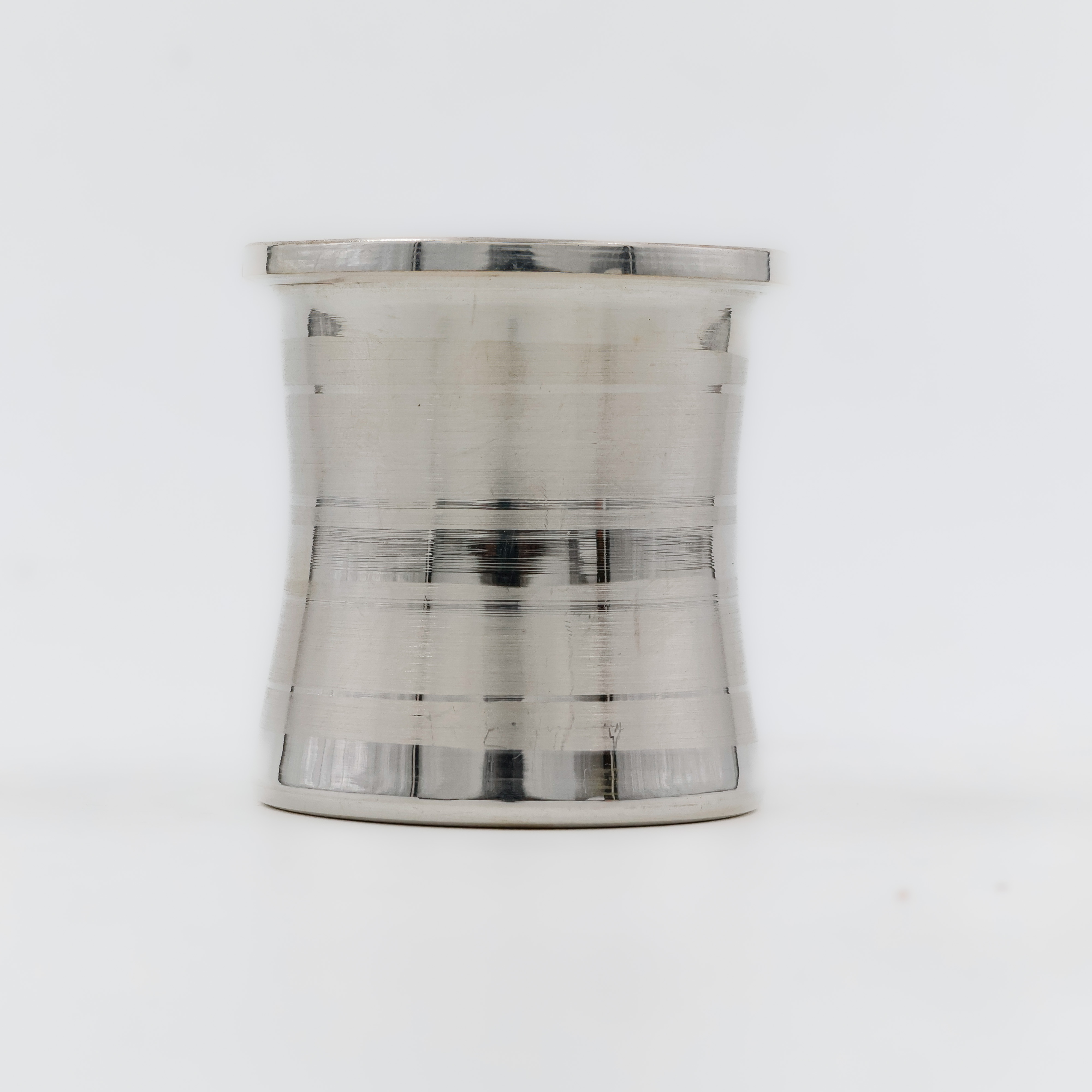 Smooth Finish Silver Panchpatra - 