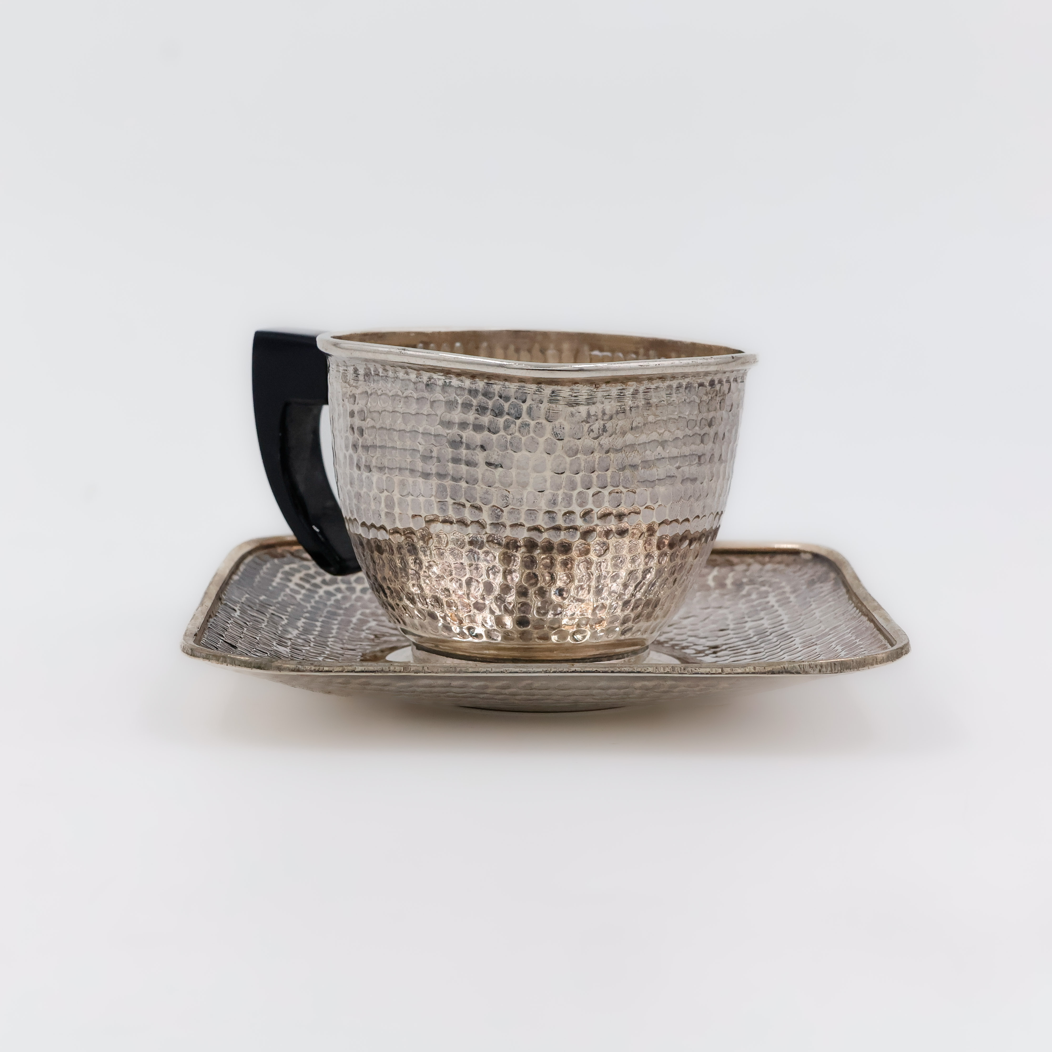 Silver Tea Cup and Saucer Set - Silver Articles