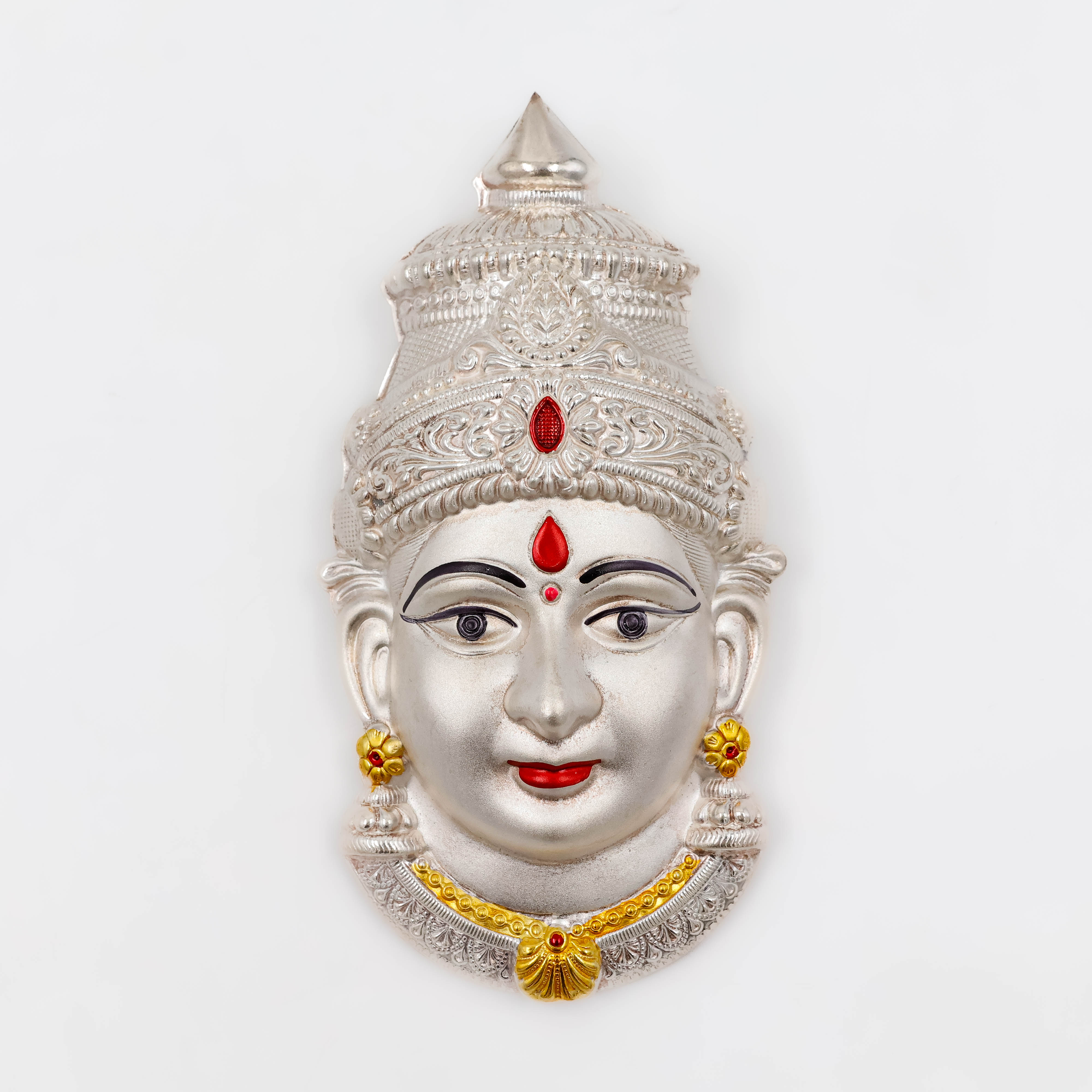Silver Laksmi Face - Silver Articles