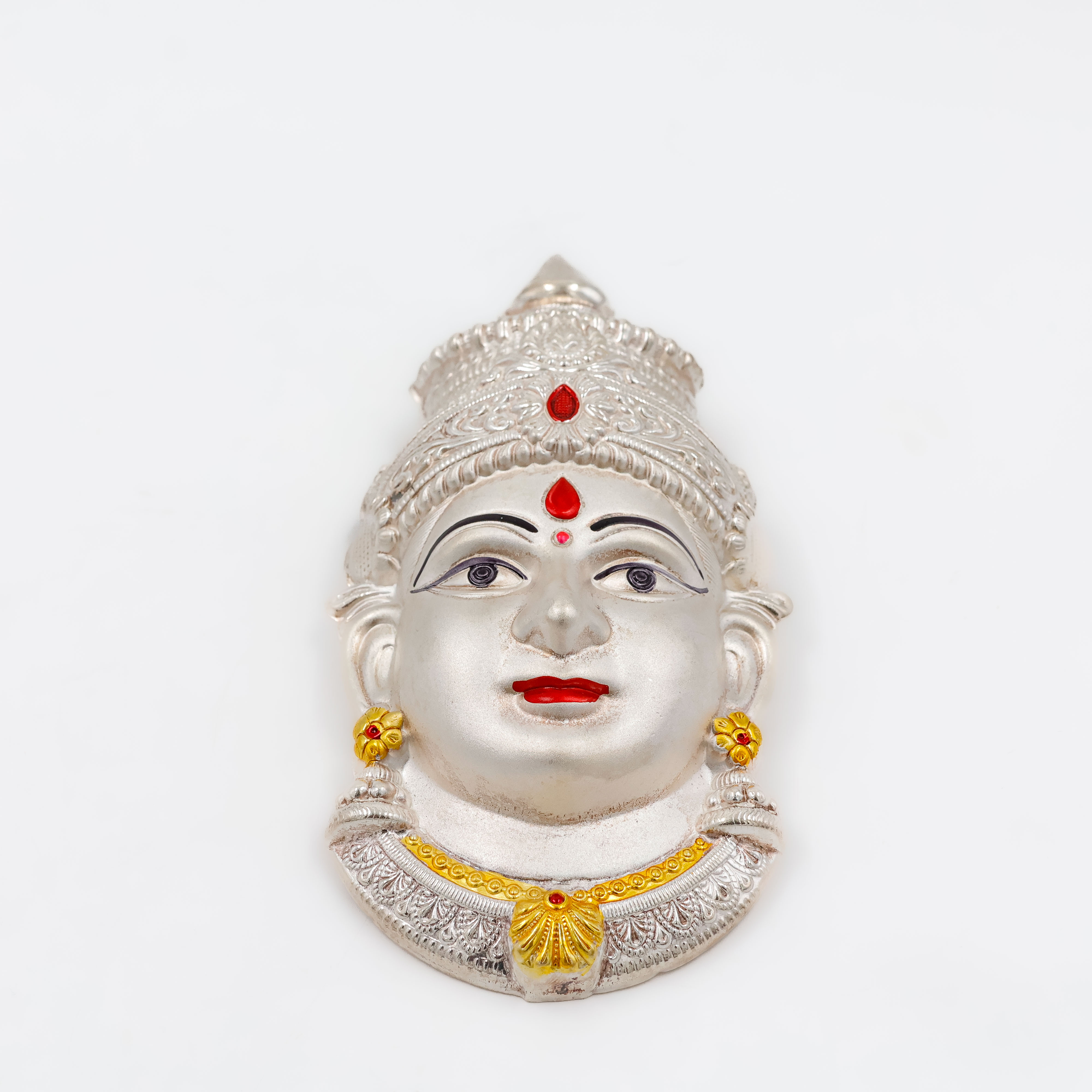 Silver Laksmi Face - Silver Articles