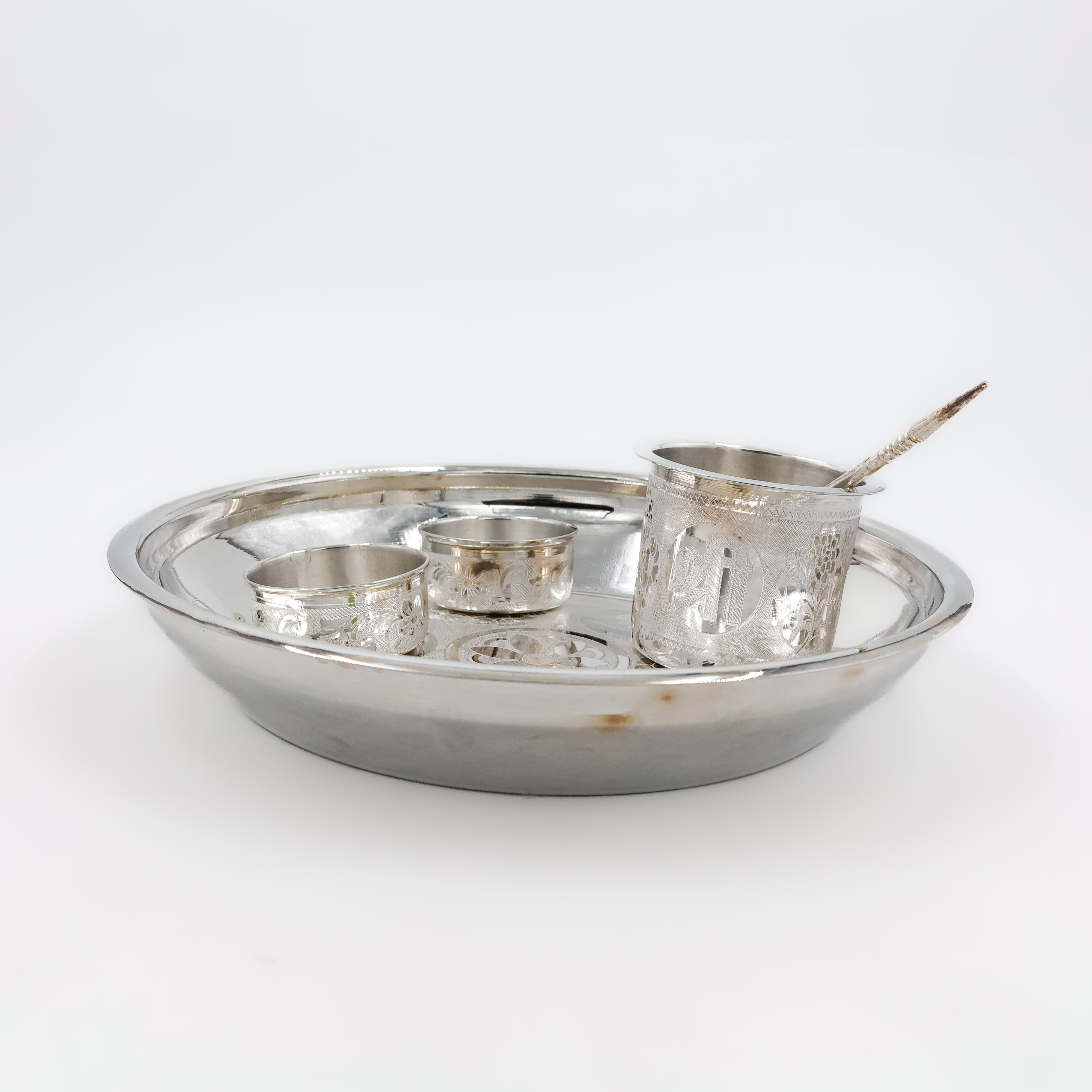 Pooja Set 2 - Silver Articles