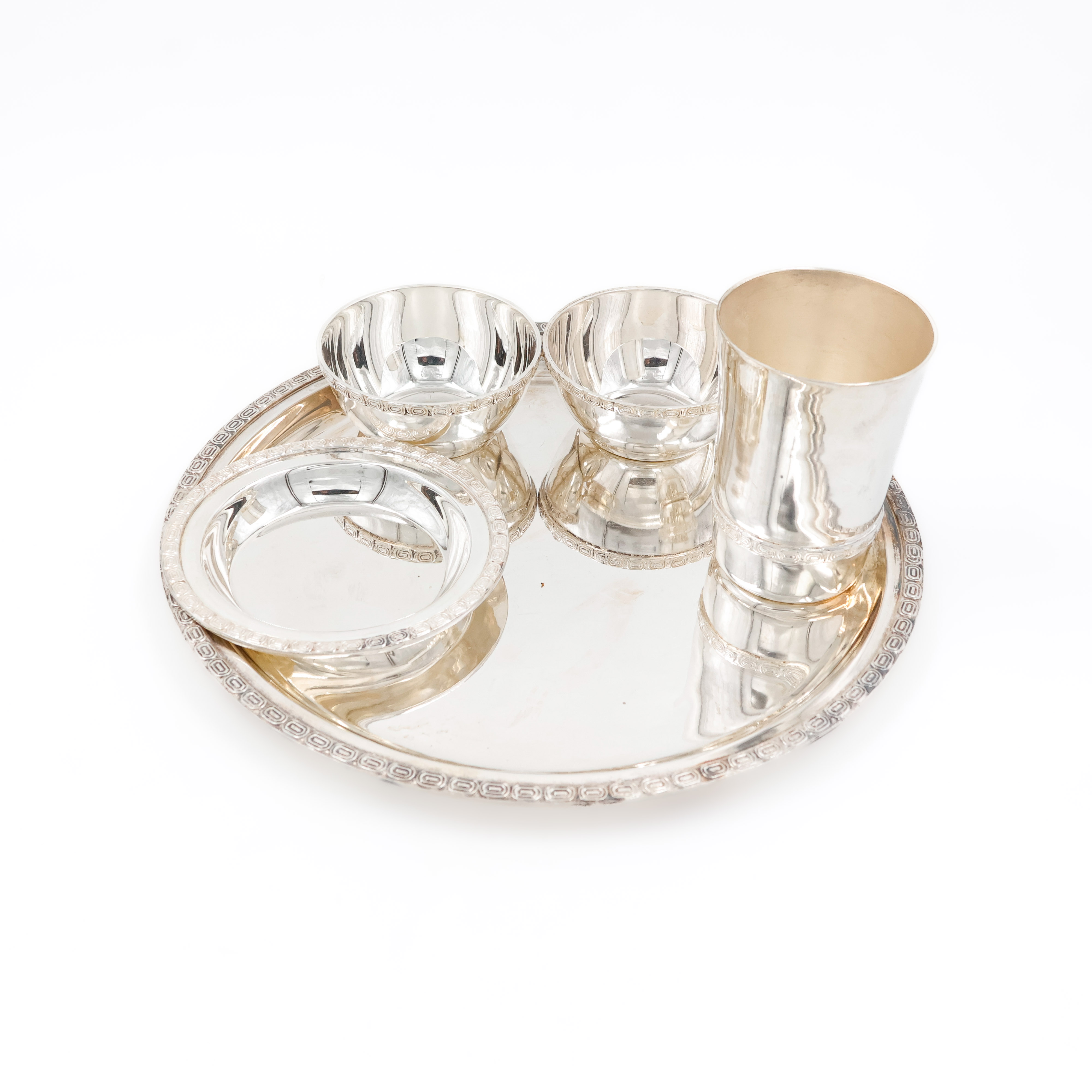 Antique Silver Dinner Set - Silver Articles