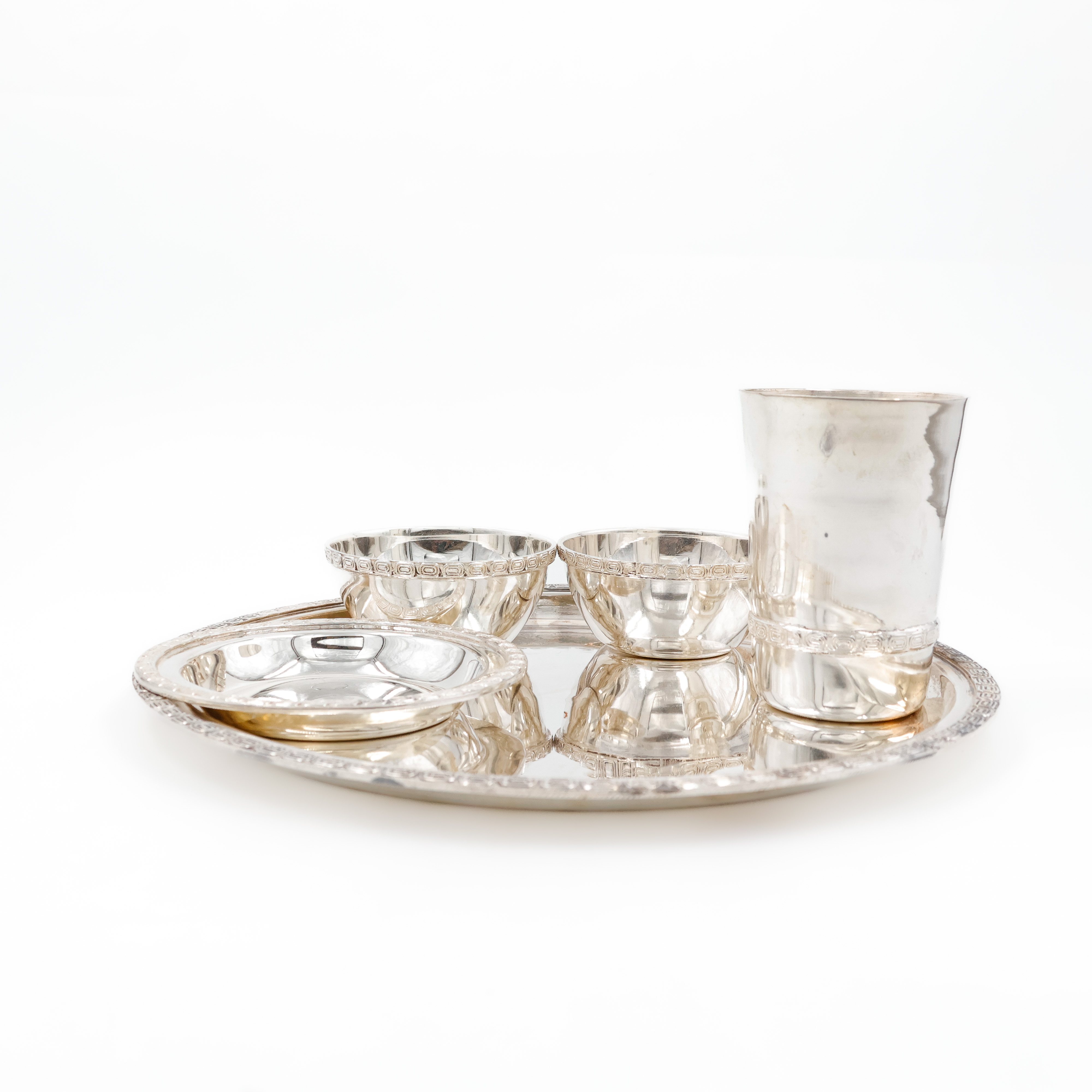 Antique Silver Dinner Set - Silver Articles