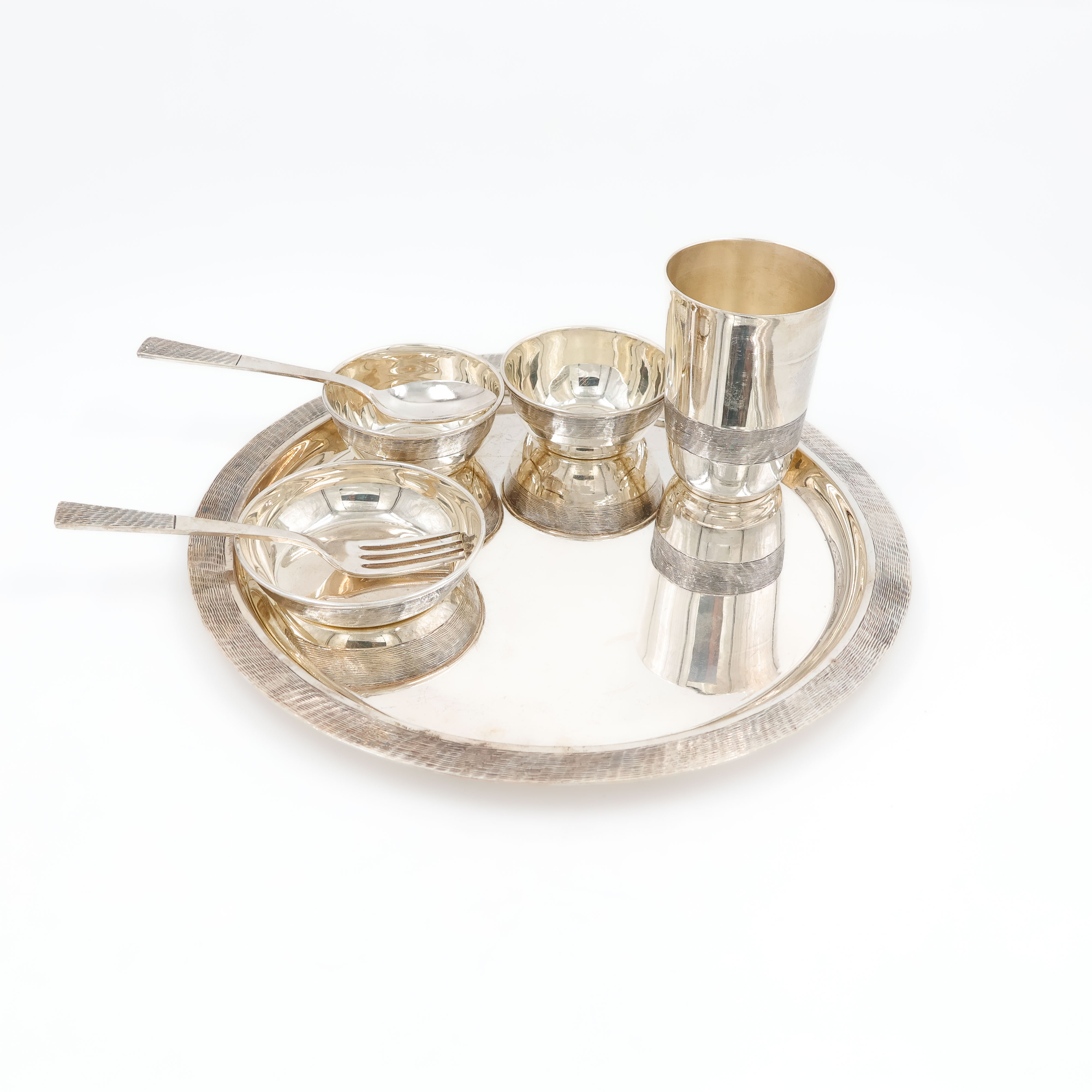 Dinner Set 4 - Silver Articles