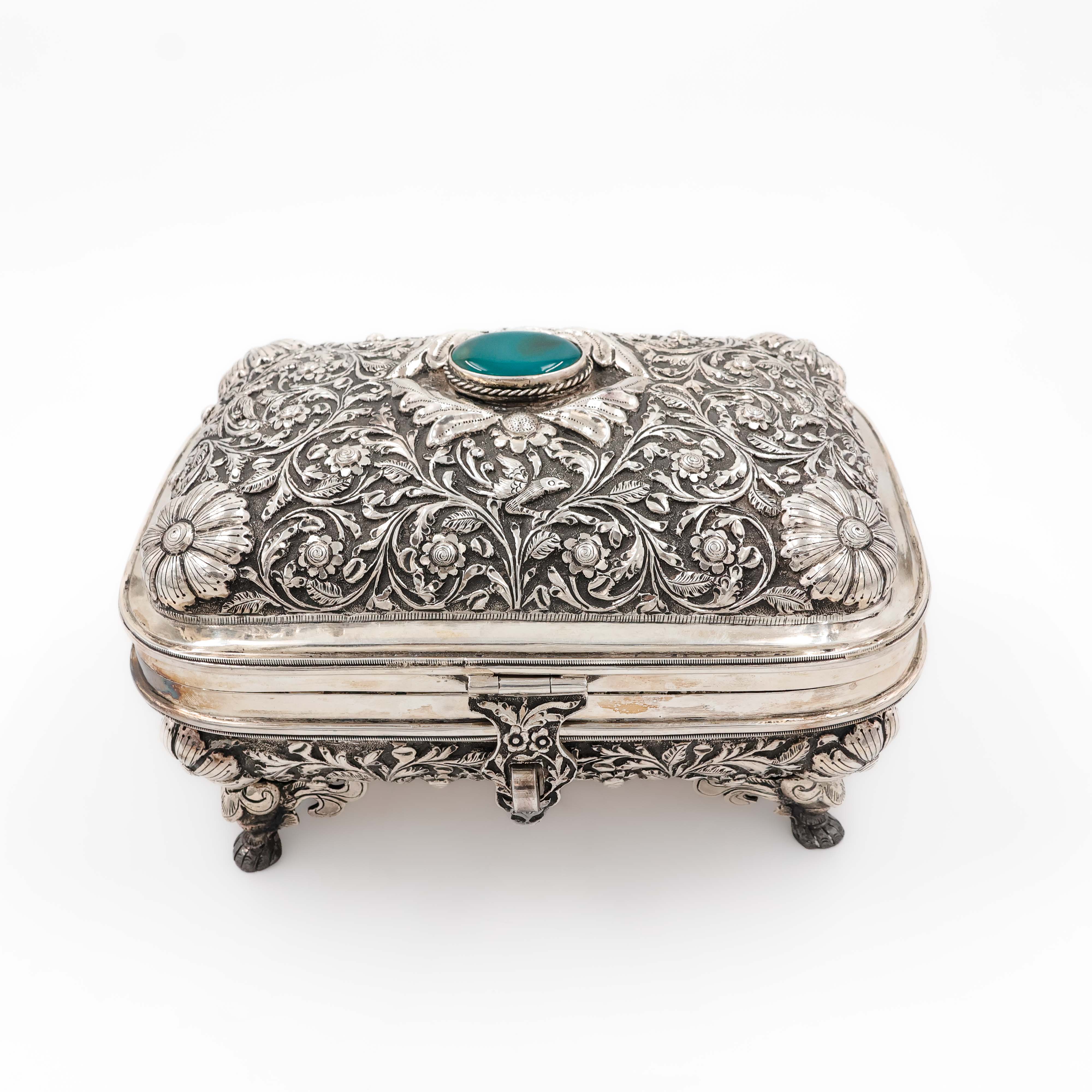 Dry Fruit Box 2 - Silver Articles