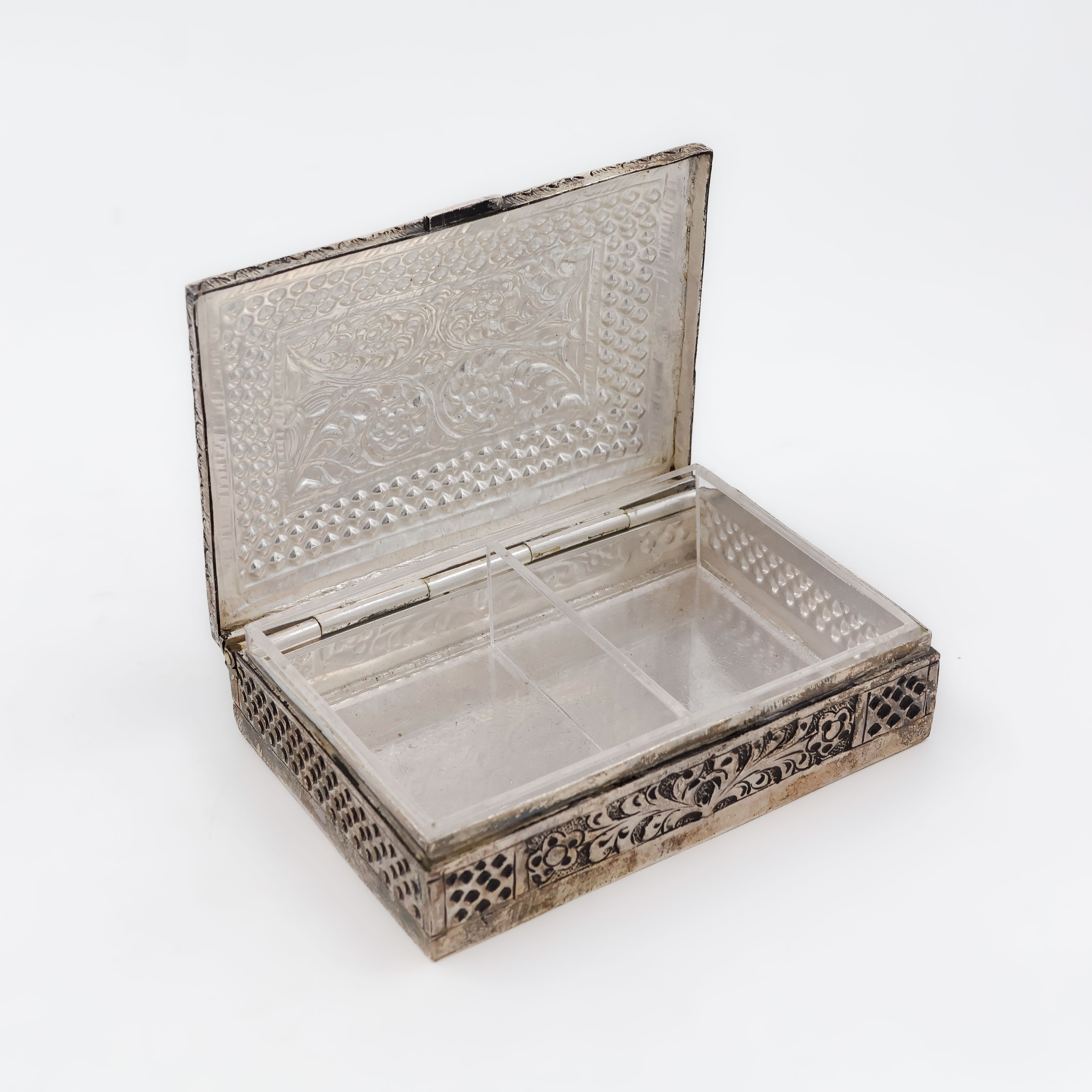 Silver Dry Fruit Box - Silver Articles