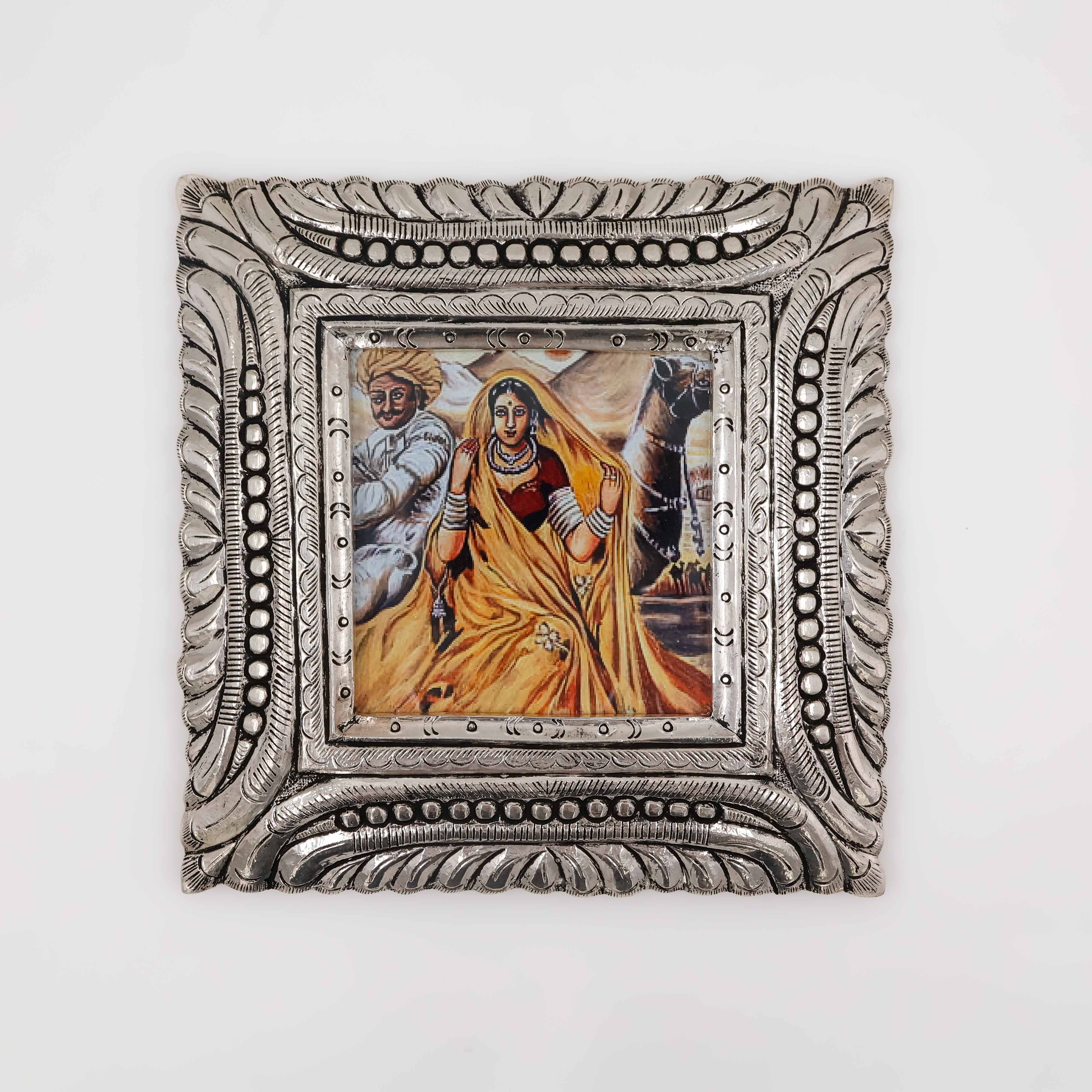 Suraj Bhan Jewellery Hub - Rajasthani Silver Art Frame