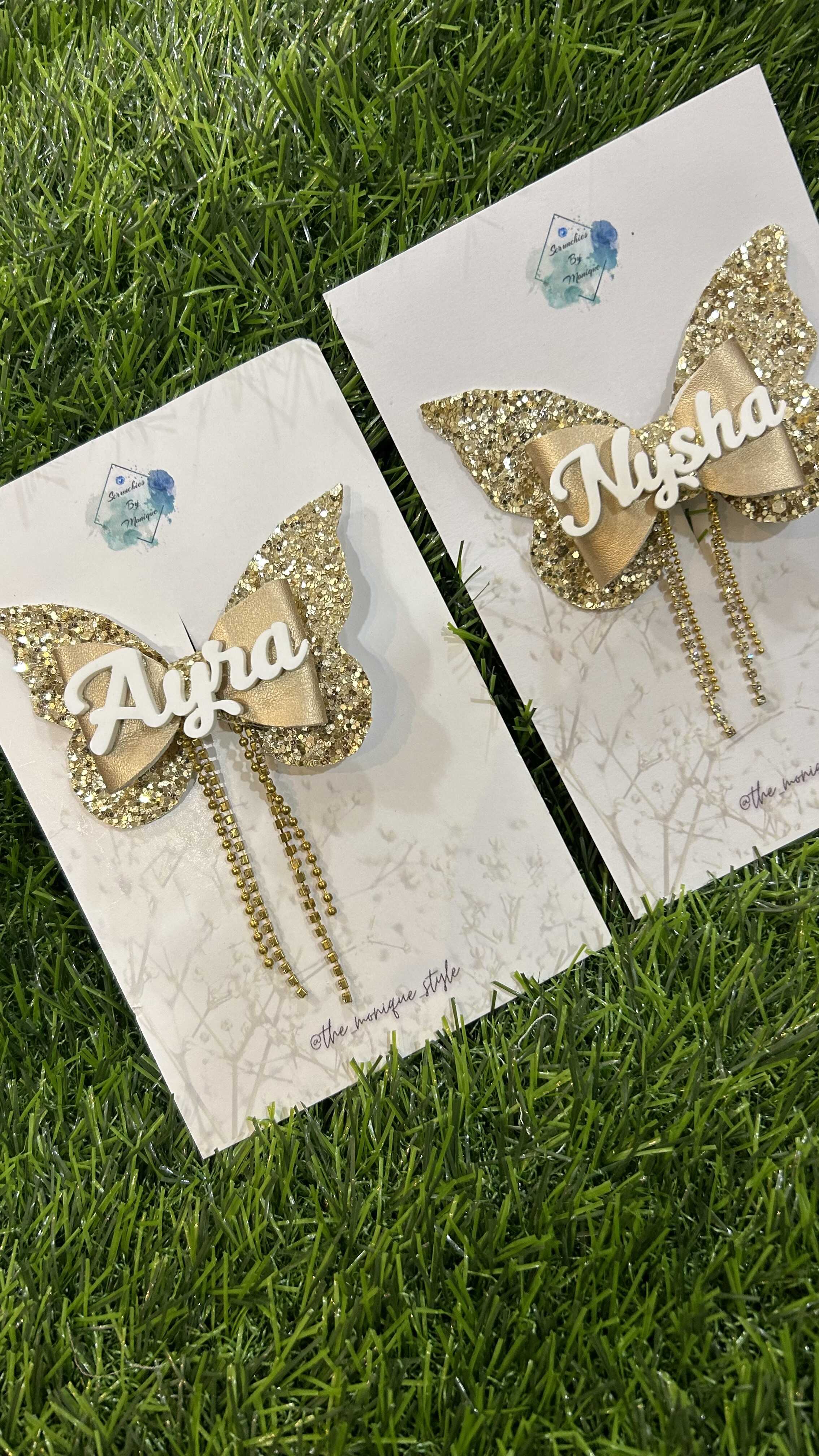 Custom name bow