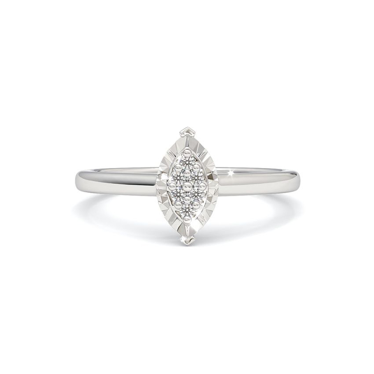 The Velvet Vault - Celeste Solitaire Diamond Ring