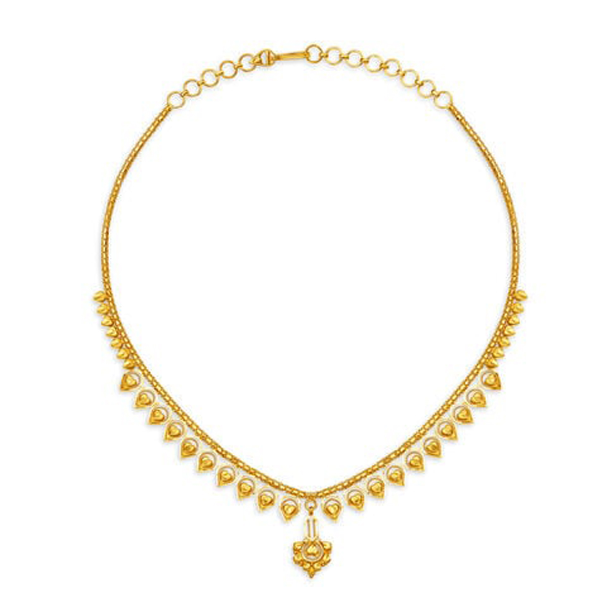 Kannadiga Bridal Gold Necklace Set