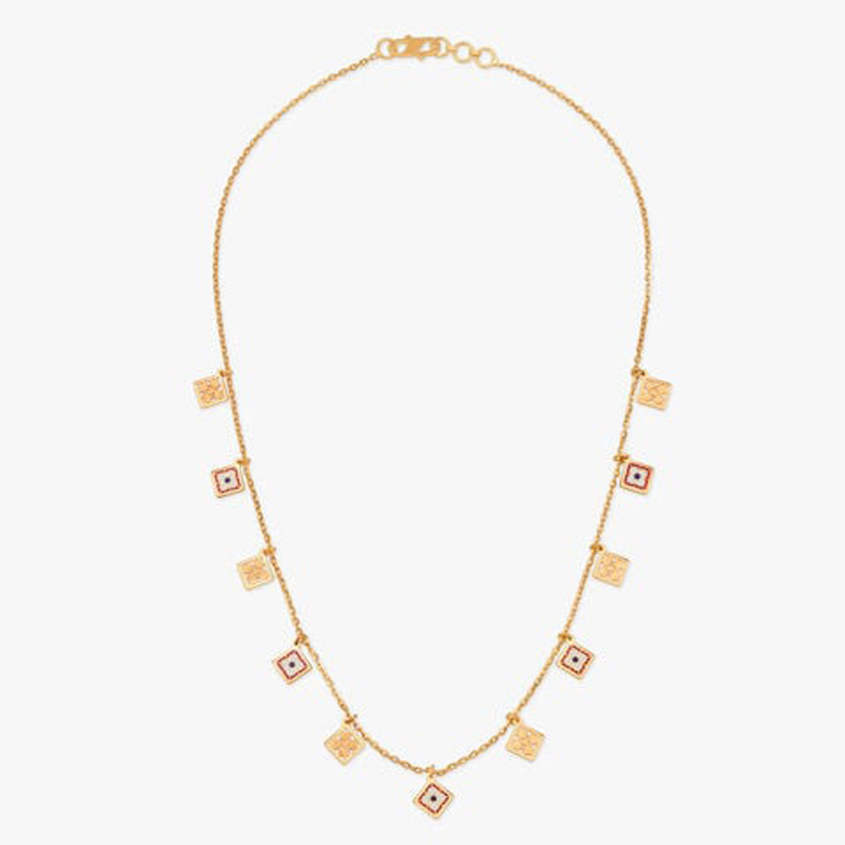 Golden Charms Necklace