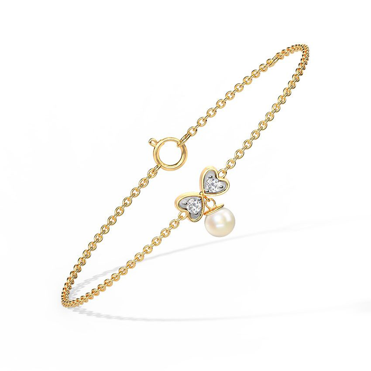Infinity Loop Gold Bracelet