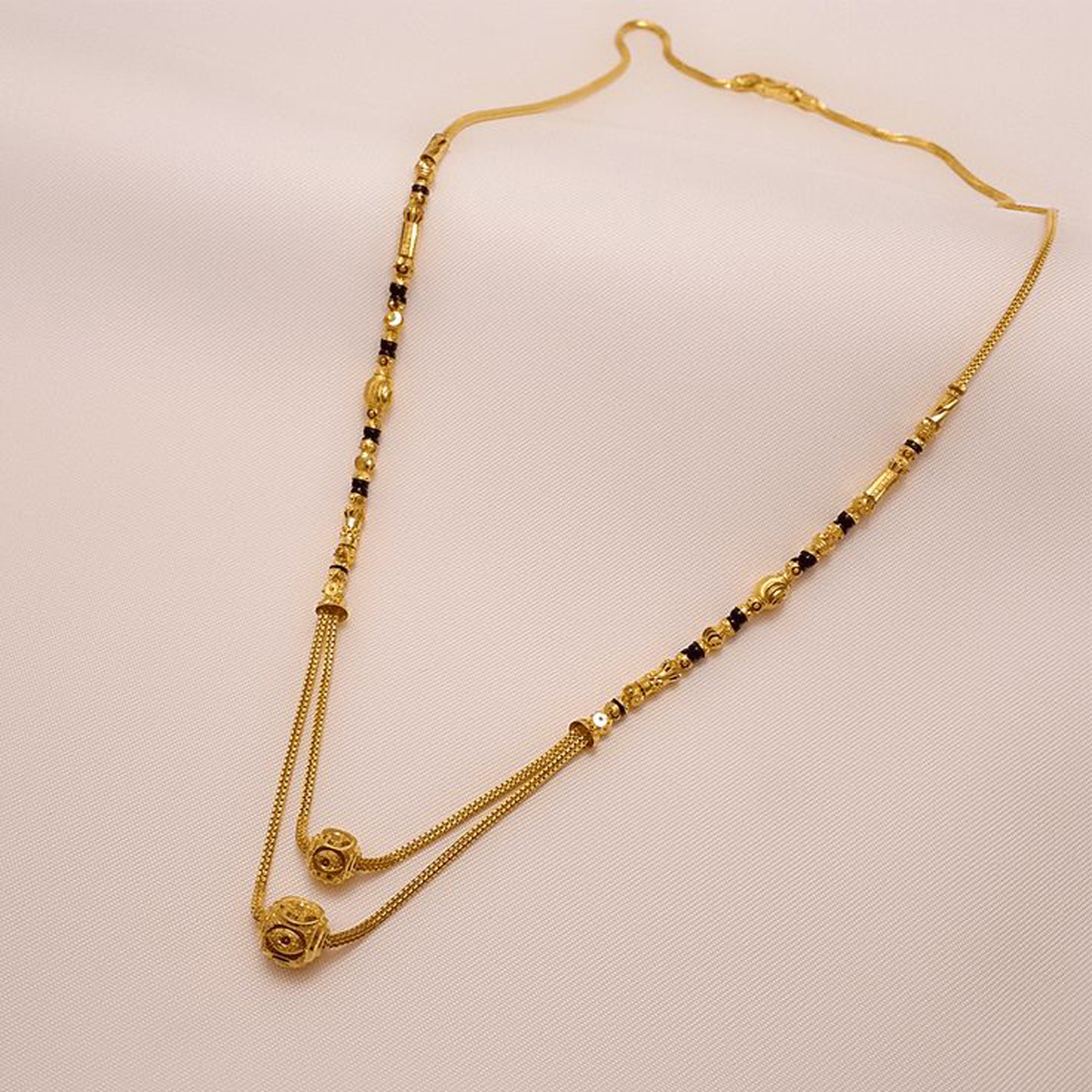 Classic Black Bead Mangalsutra